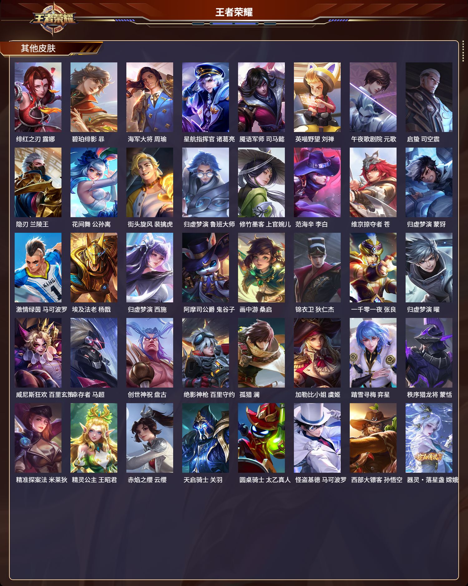 WZCMW4320535王者荣耀账号详情图9