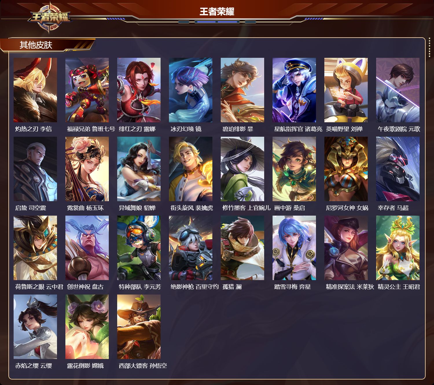 WZMK4296787王者荣耀账号详情图4