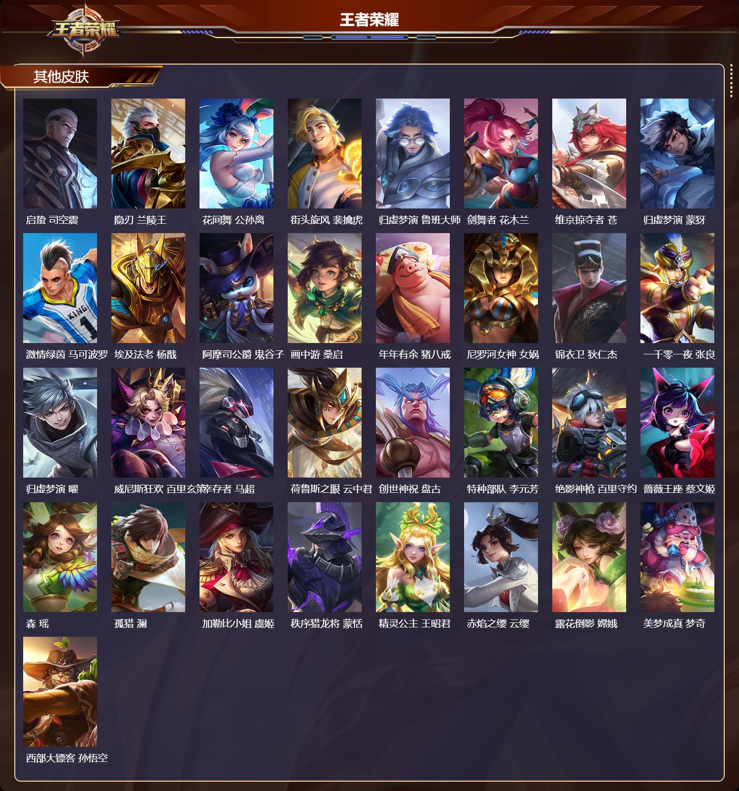 WZCMW4320414王者荣耀账号详情图9