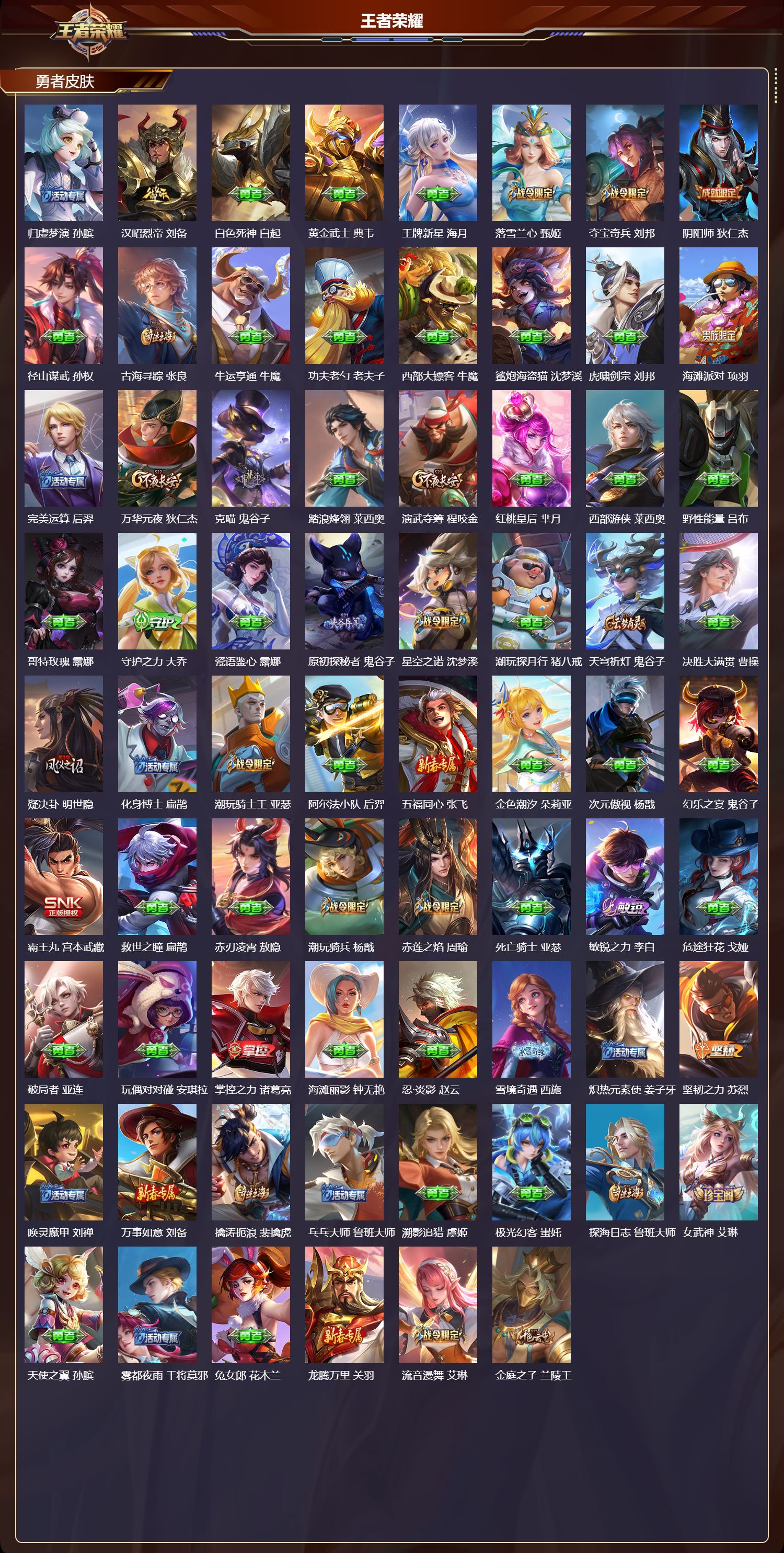 WZCMW4320414王者荣耀账号详情图7