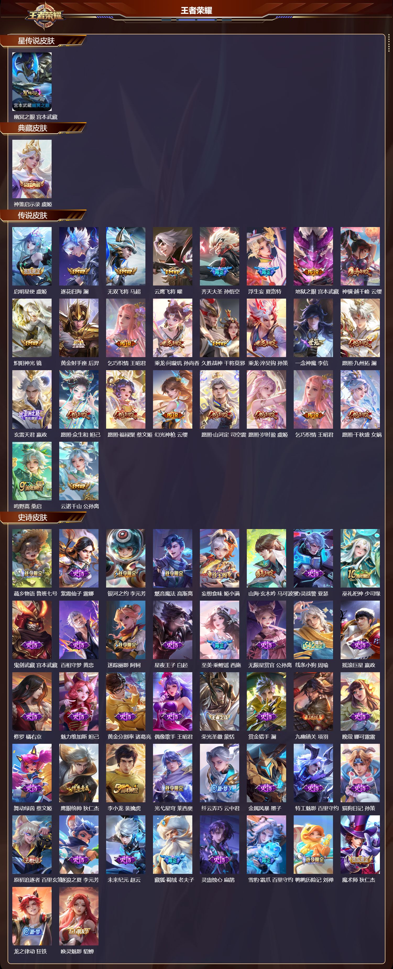 WZQM4296837王者荣耀账号详情图2