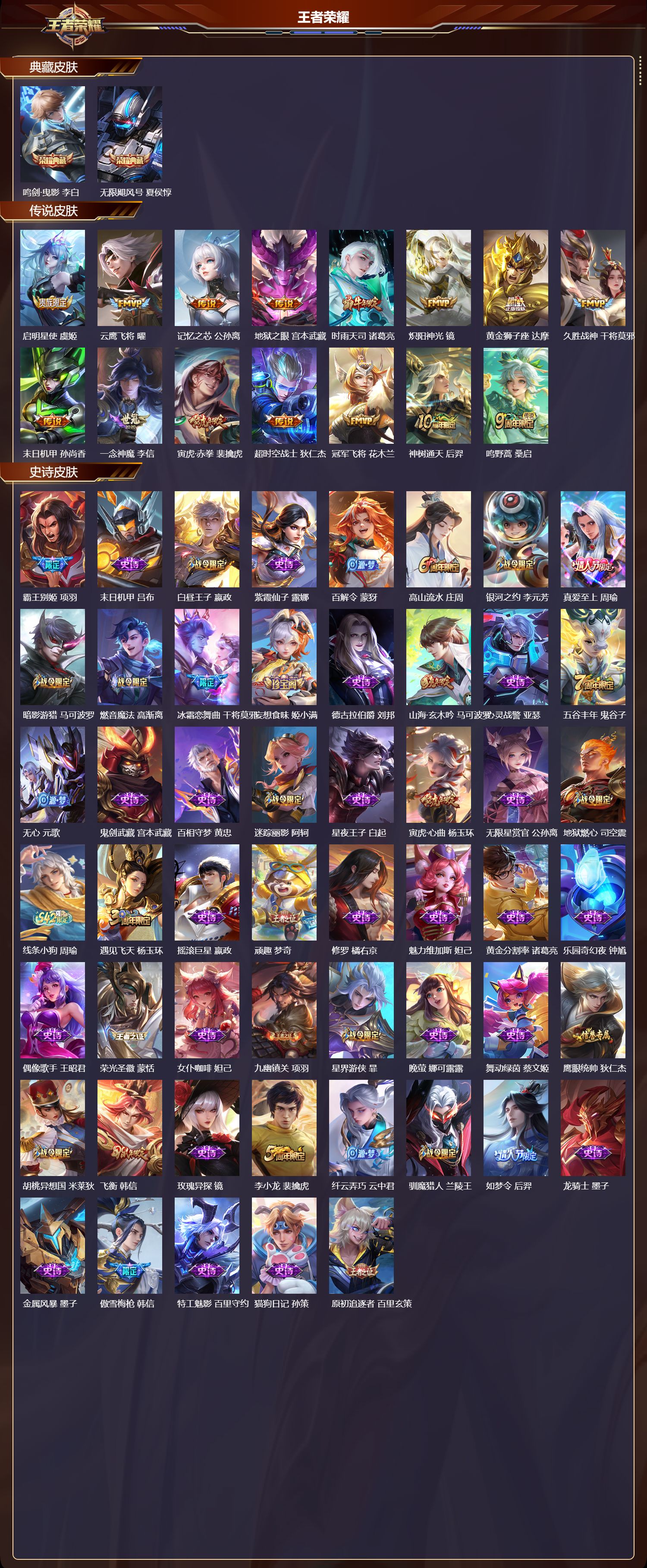 WZCMW4320414王者荣耀账号详情图5