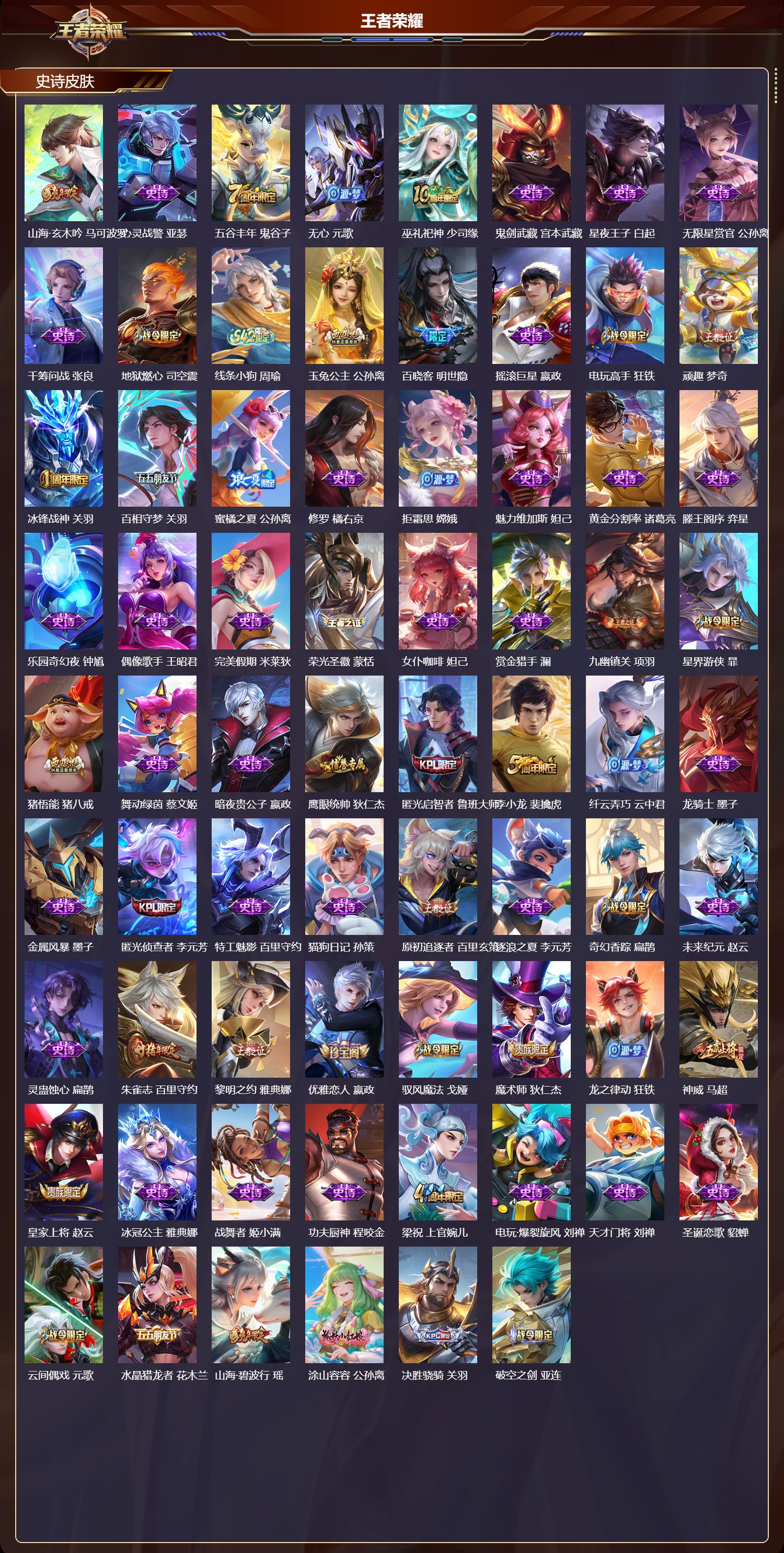 WZCMW4320378王者荣耀账号详情图6