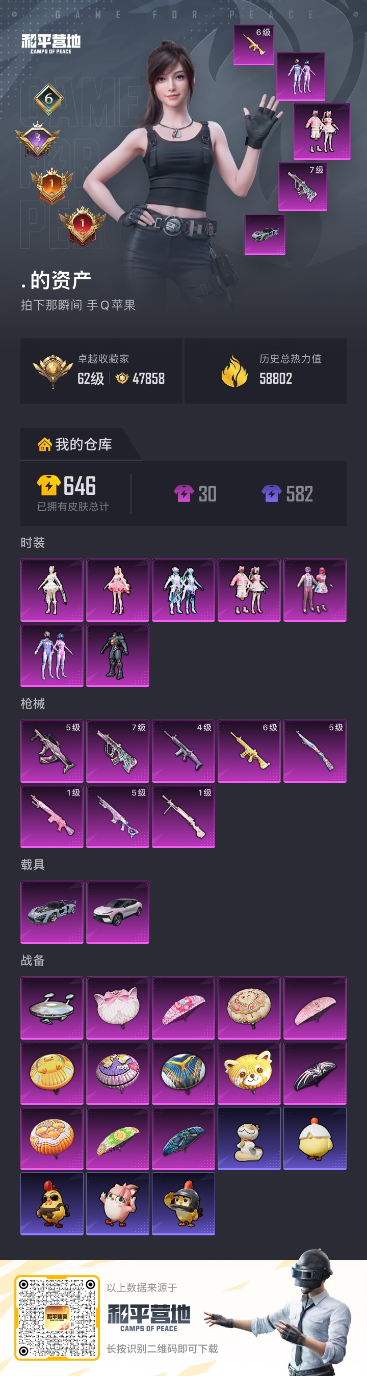 HPCMW4183422和平精英账号详情图15