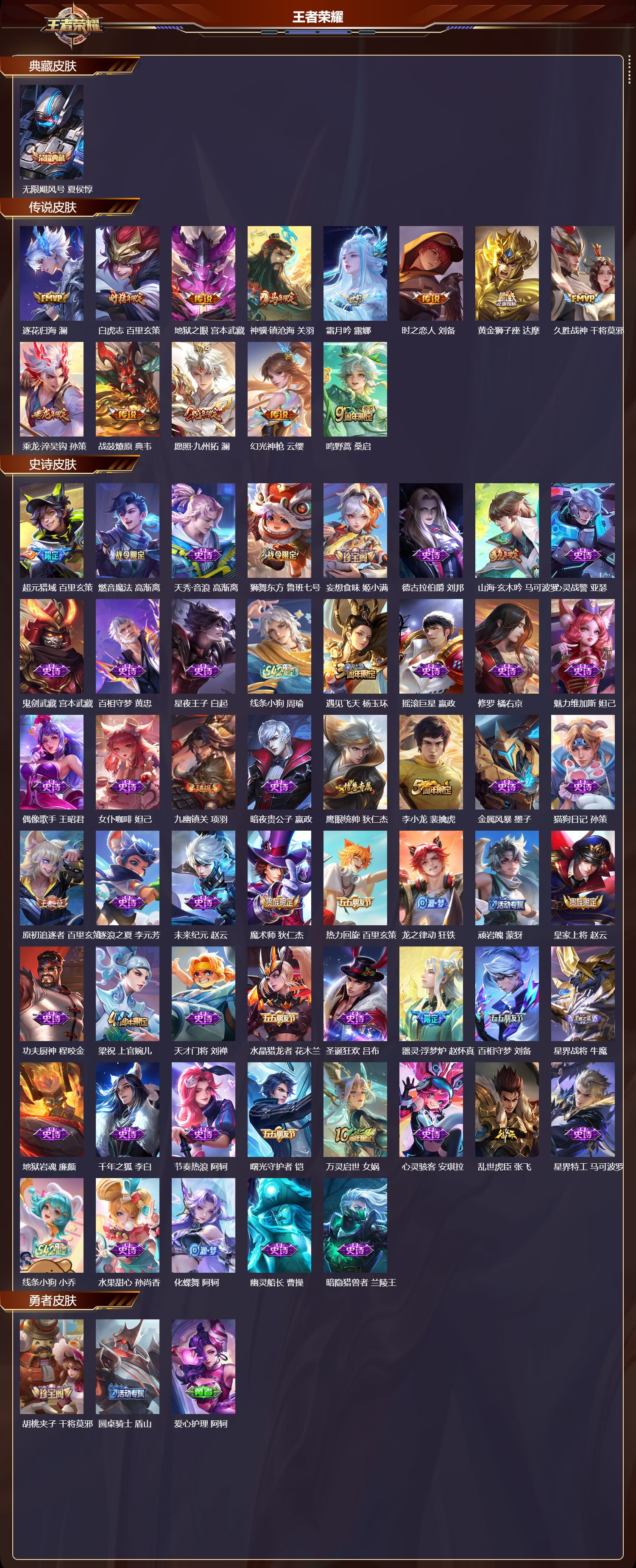 WZCMW4320396王者荣耀账号详情图5