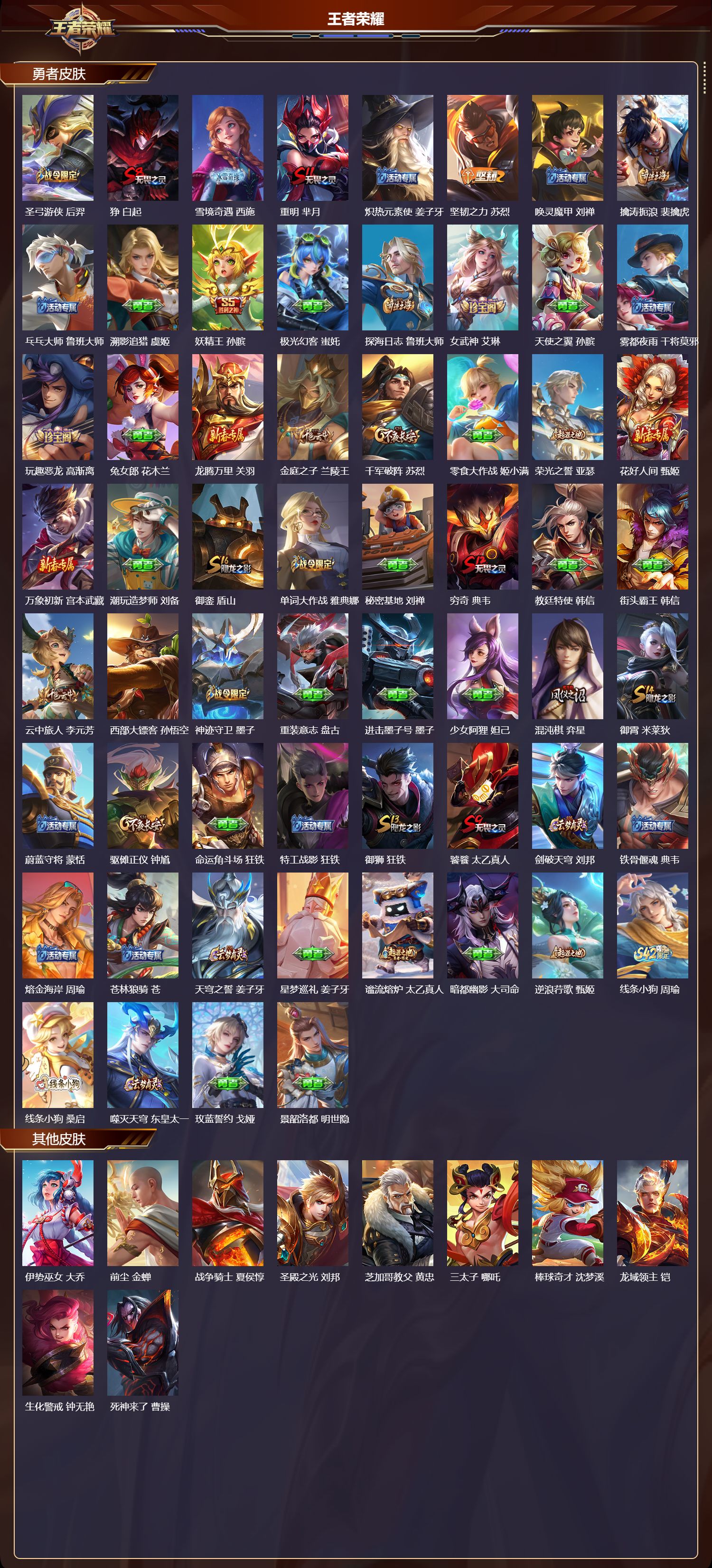 WZMK4302952王者荣耀账号详情图3 WZMK4302952王者荣耀账号详情图3