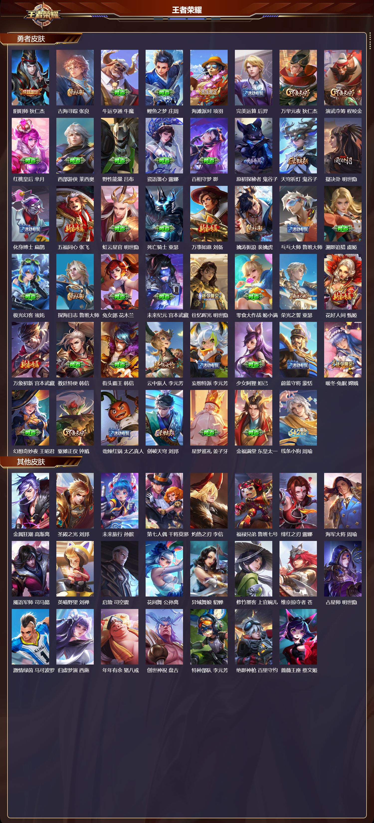 WZMK4302548王者荣耀账号详情图2 WZMK4302548王者荣耀账号详情图2