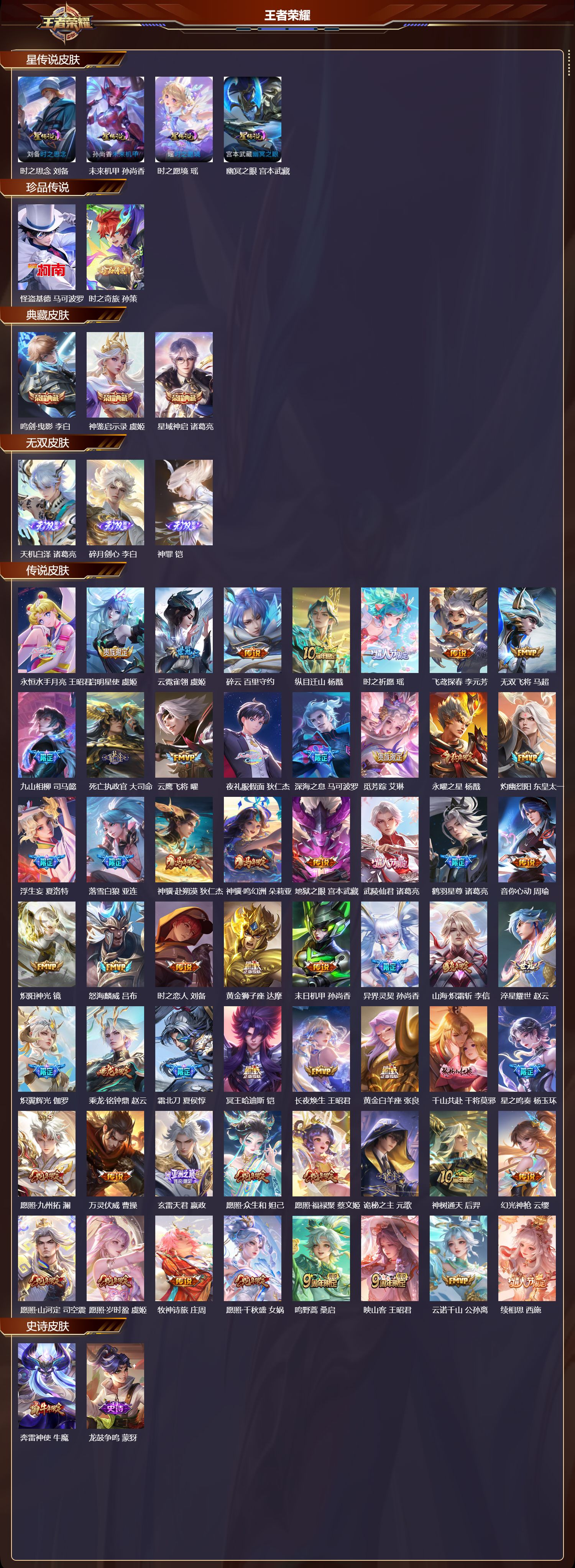 WZMK4302504王者荣耀账号详情图1 WZMK4302504王者荣耀账号详情图1