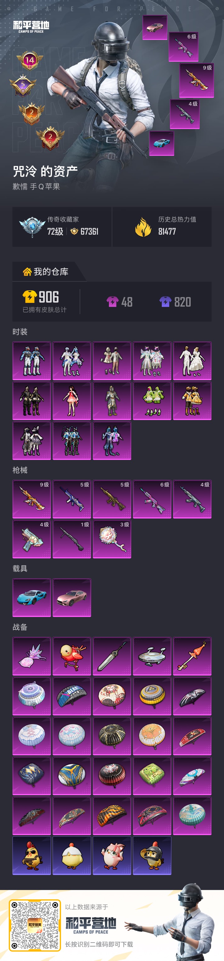 HPCMW4185141和平精英账号详情图18