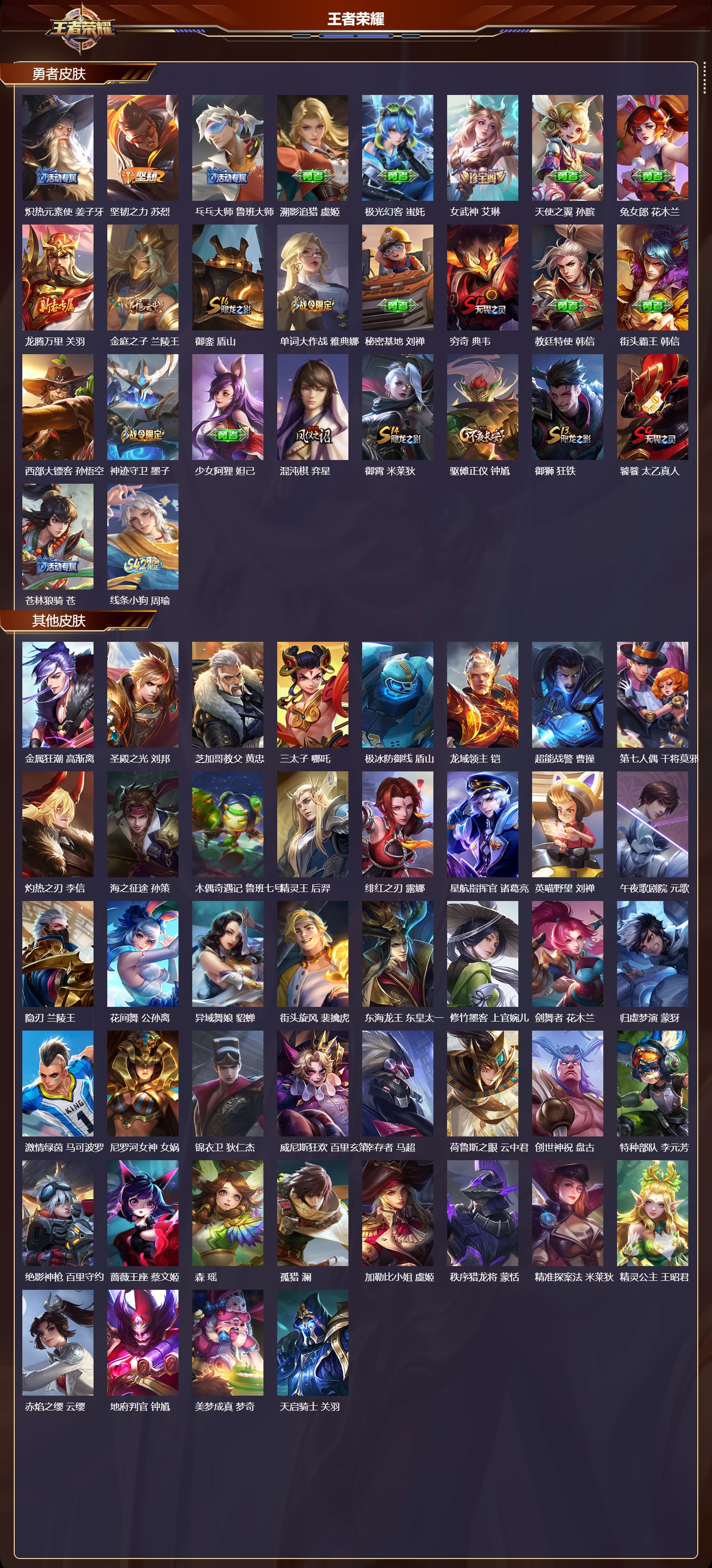 WZMK4302861王者荣耀账号详情图2