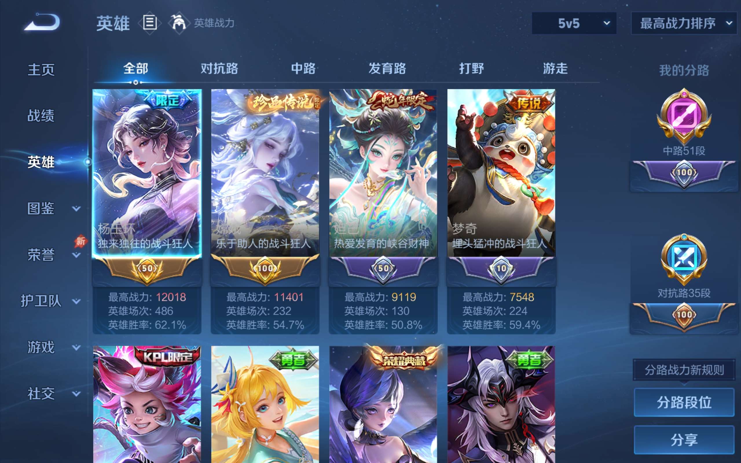 WZCMW4322298王者荣耀账号详情图2