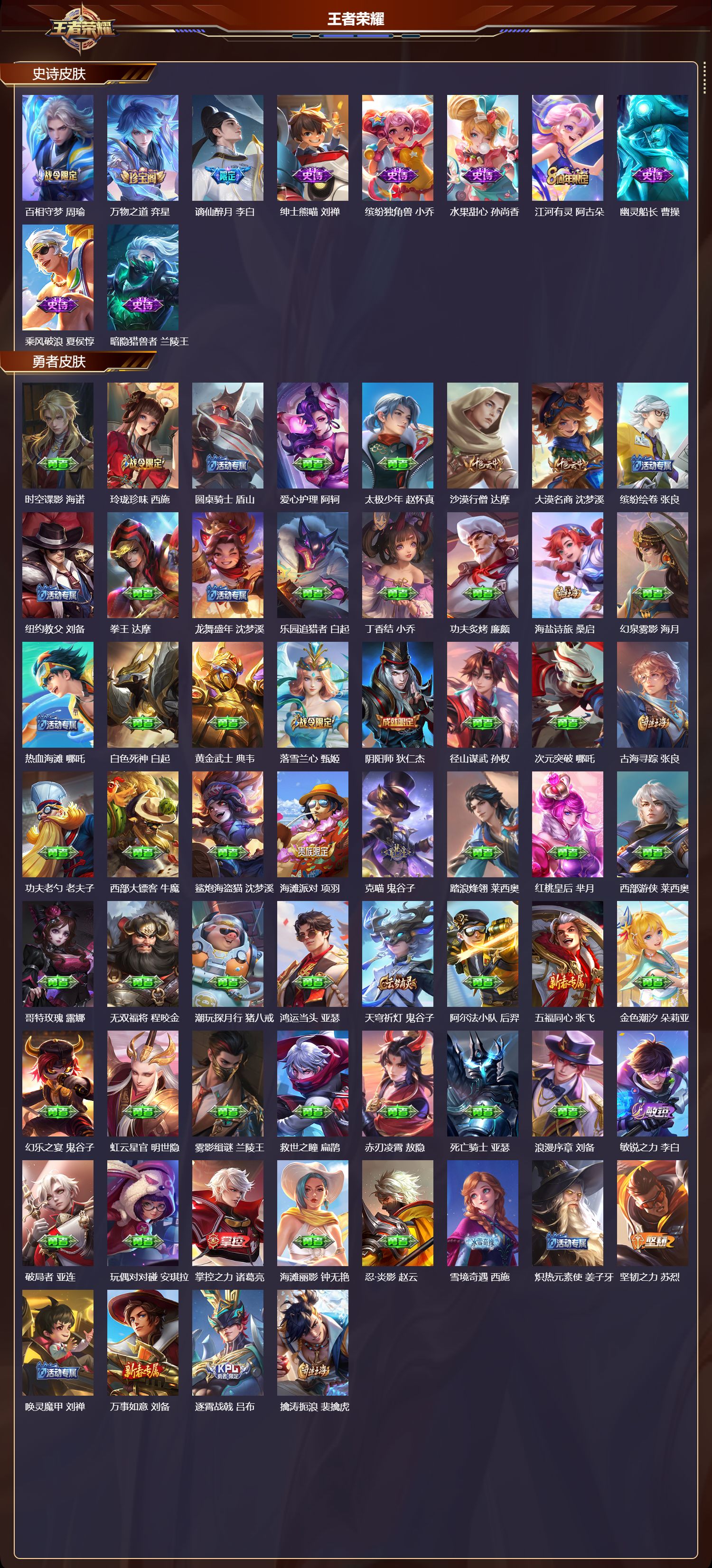 WZQM4304708王者荣耀账号详情图3