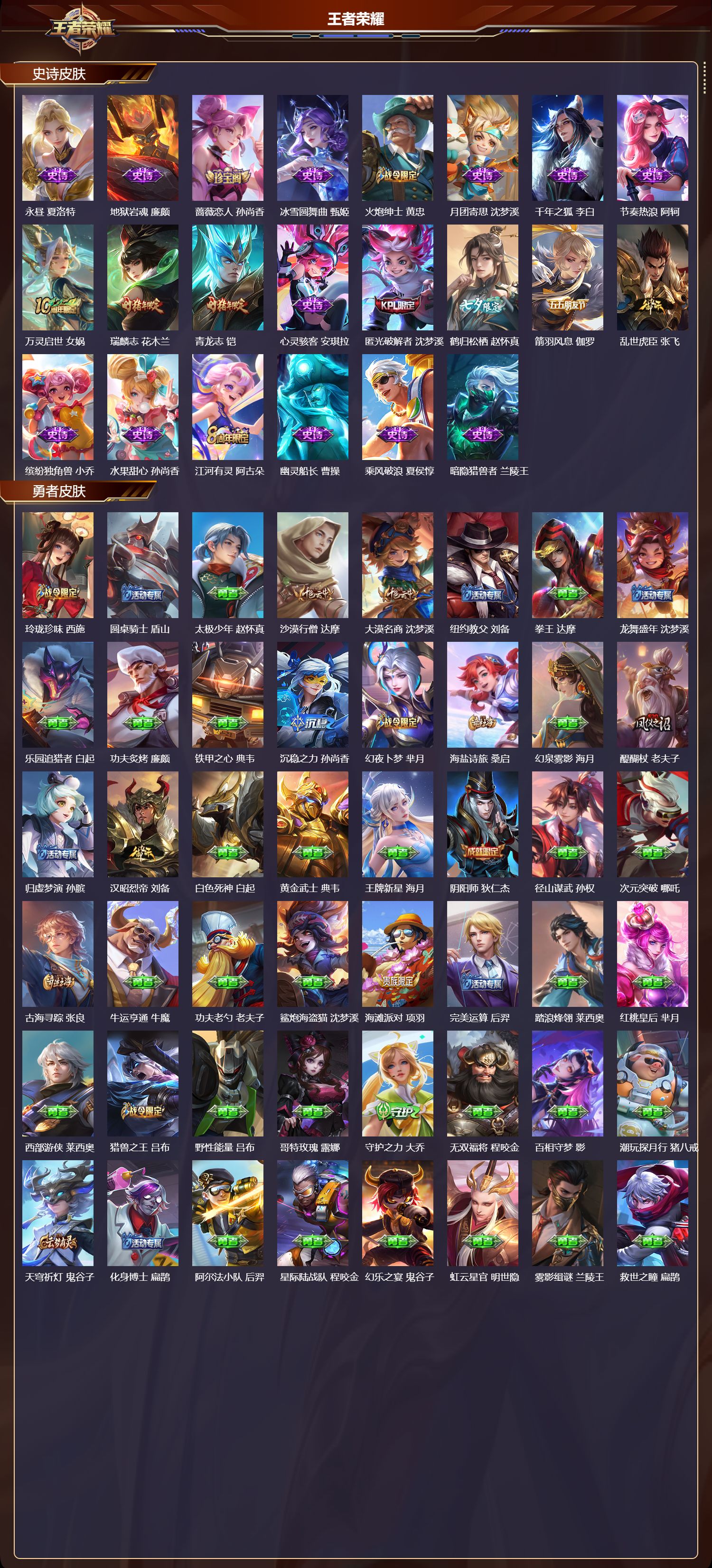 WZQM4304909王者荣耀账号详情图3