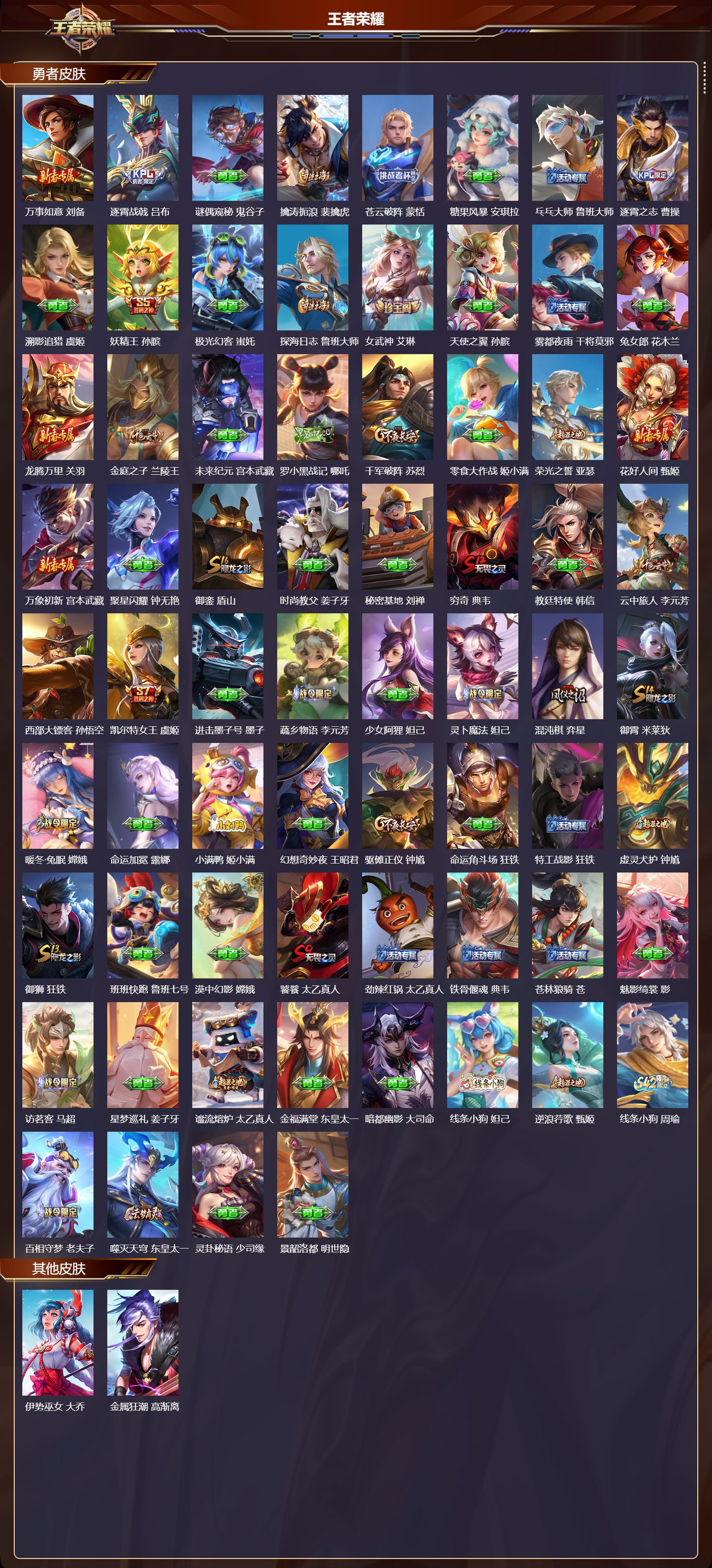 WZMK4302931王者荣耀账号详情图3 WZMK4302931王者荣耀账号详情图3