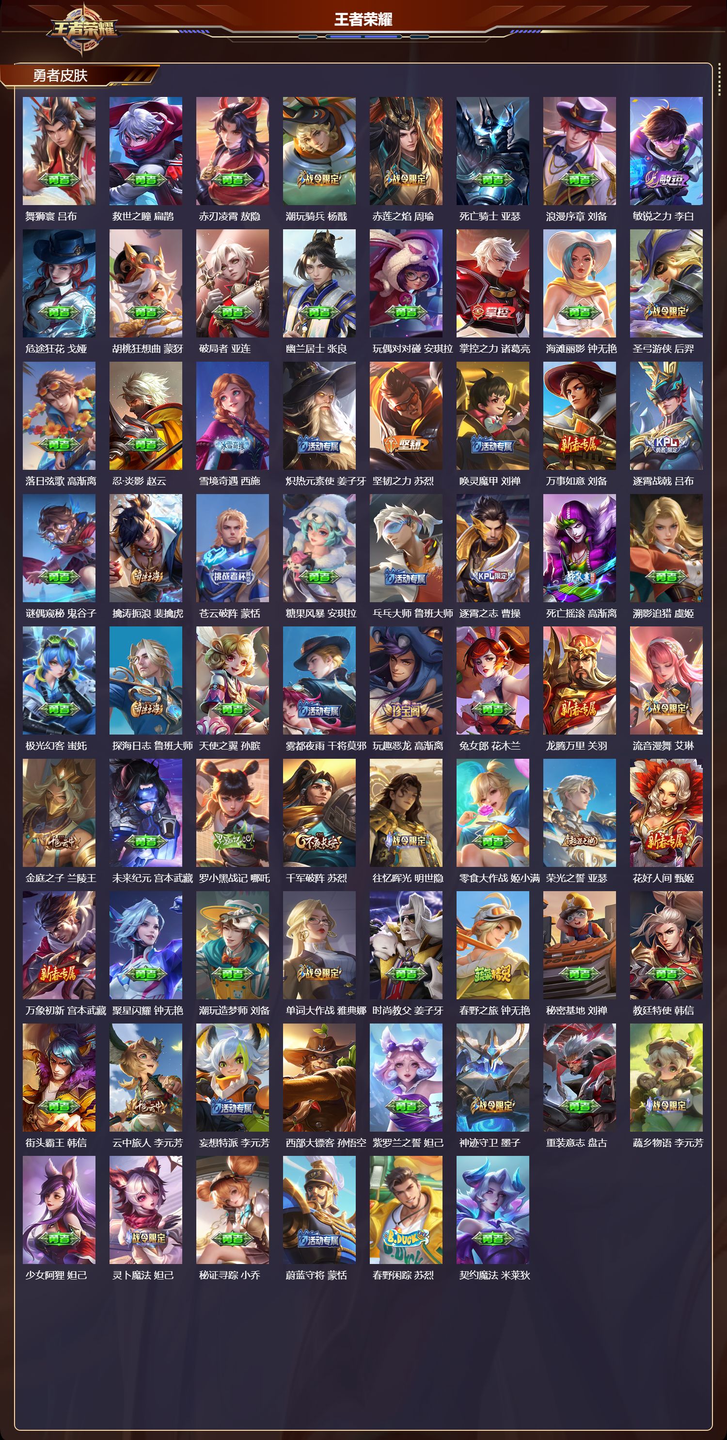 WZMK4302552王者荣耀账号详情图5 WZMK4302552王者荣耀账号详情图5