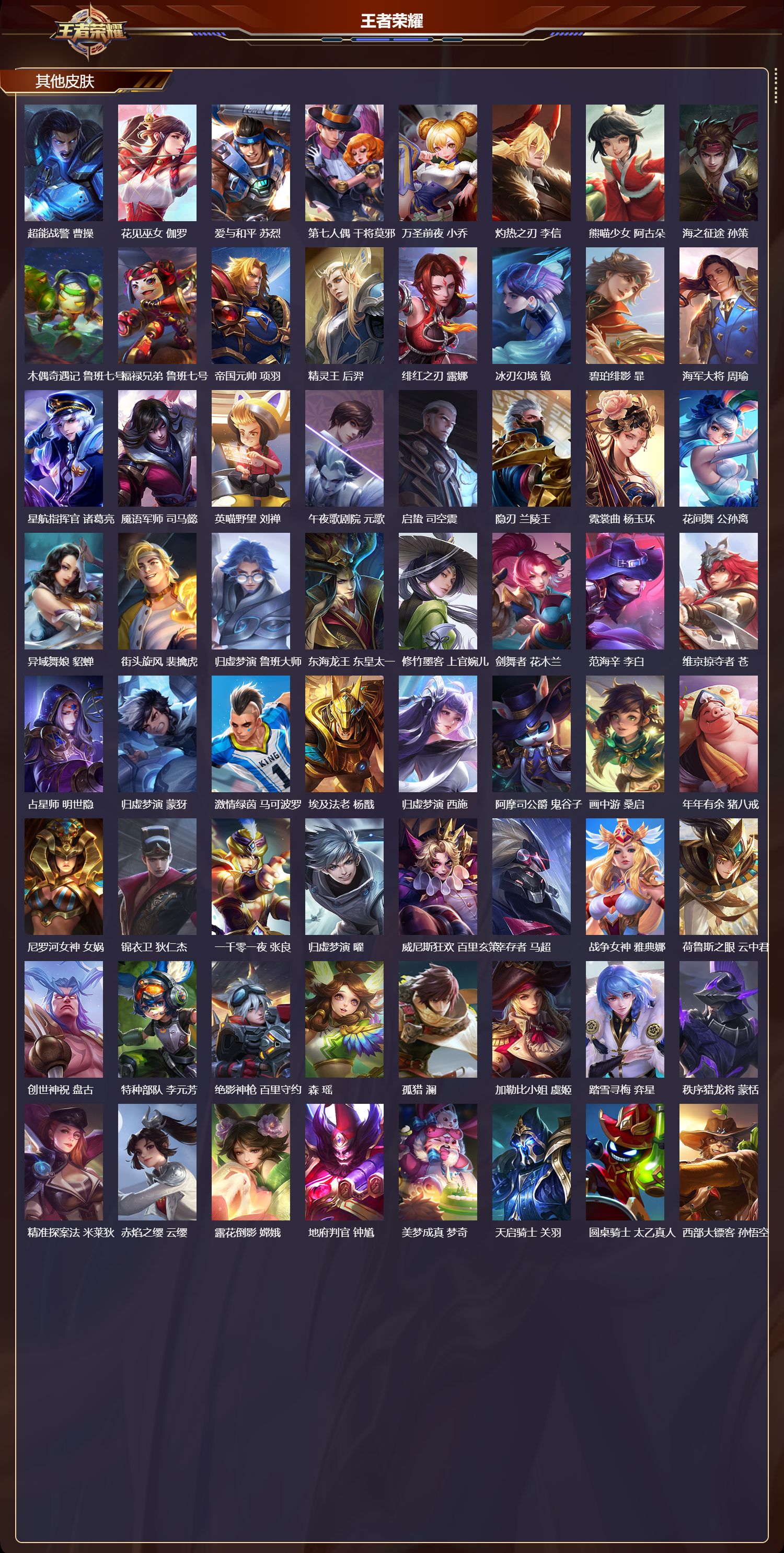 WZMK4301907王者荣耀账号详情图6