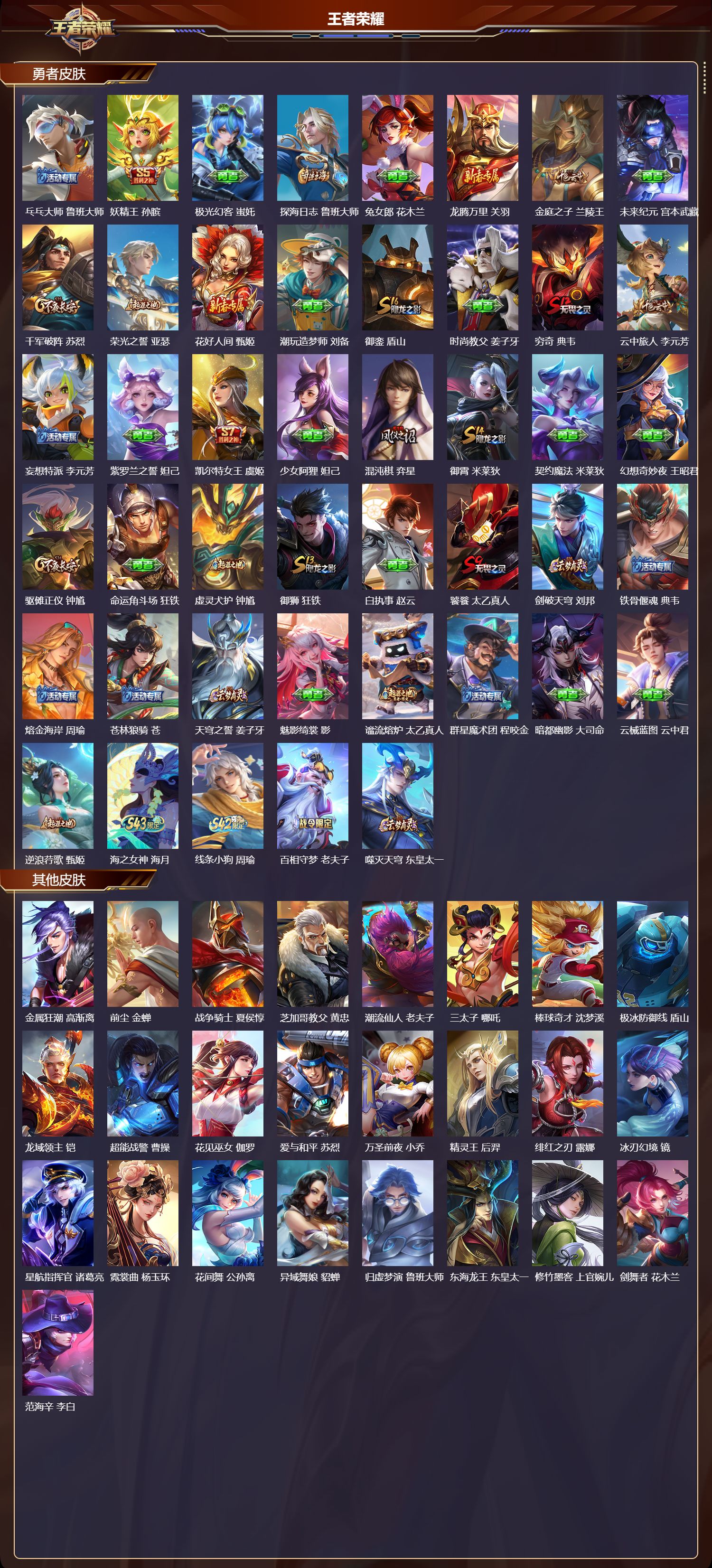 WZMK4302864王者荣耀账号详情图3 WZMK4302864王者荣耀账号详情图3