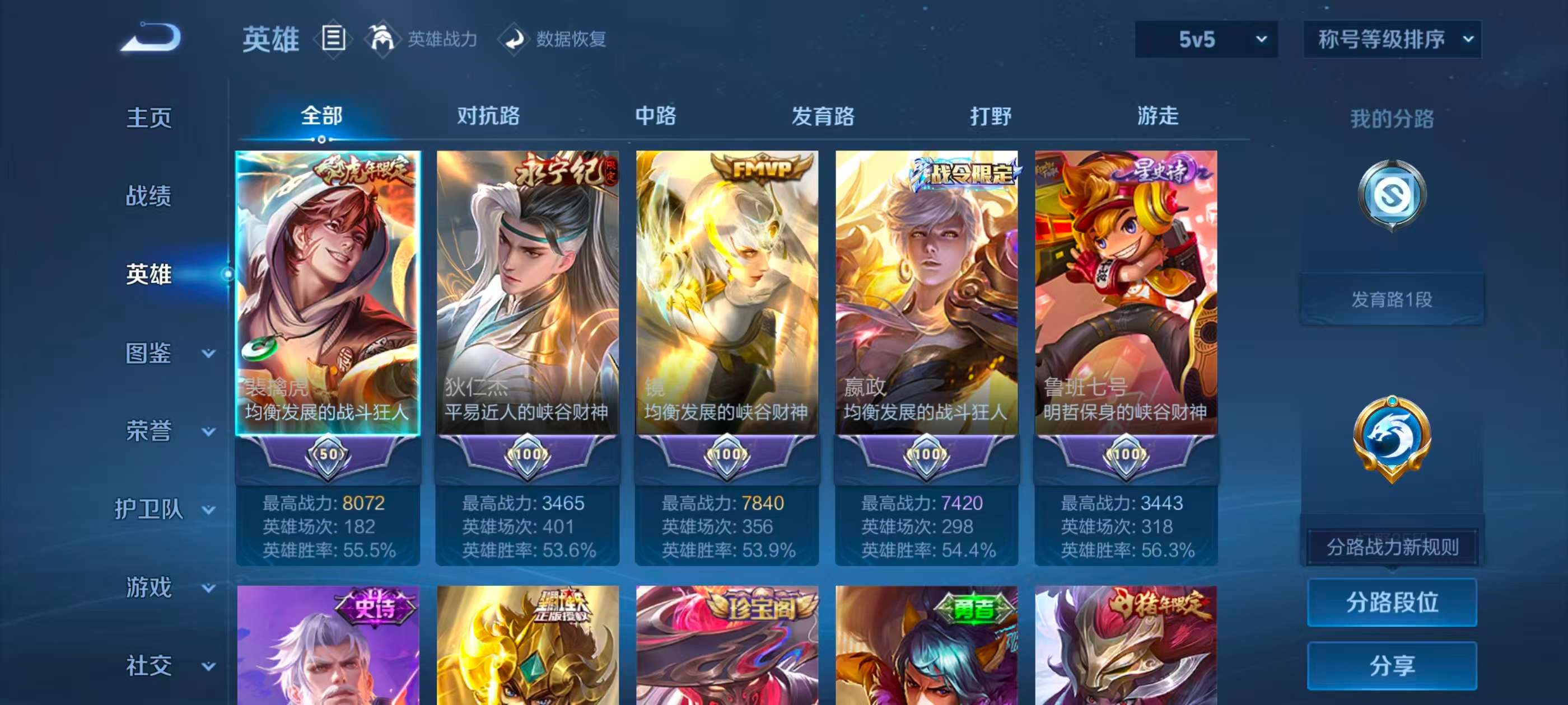 WZCMW4322182王者荣耀账号详情图2