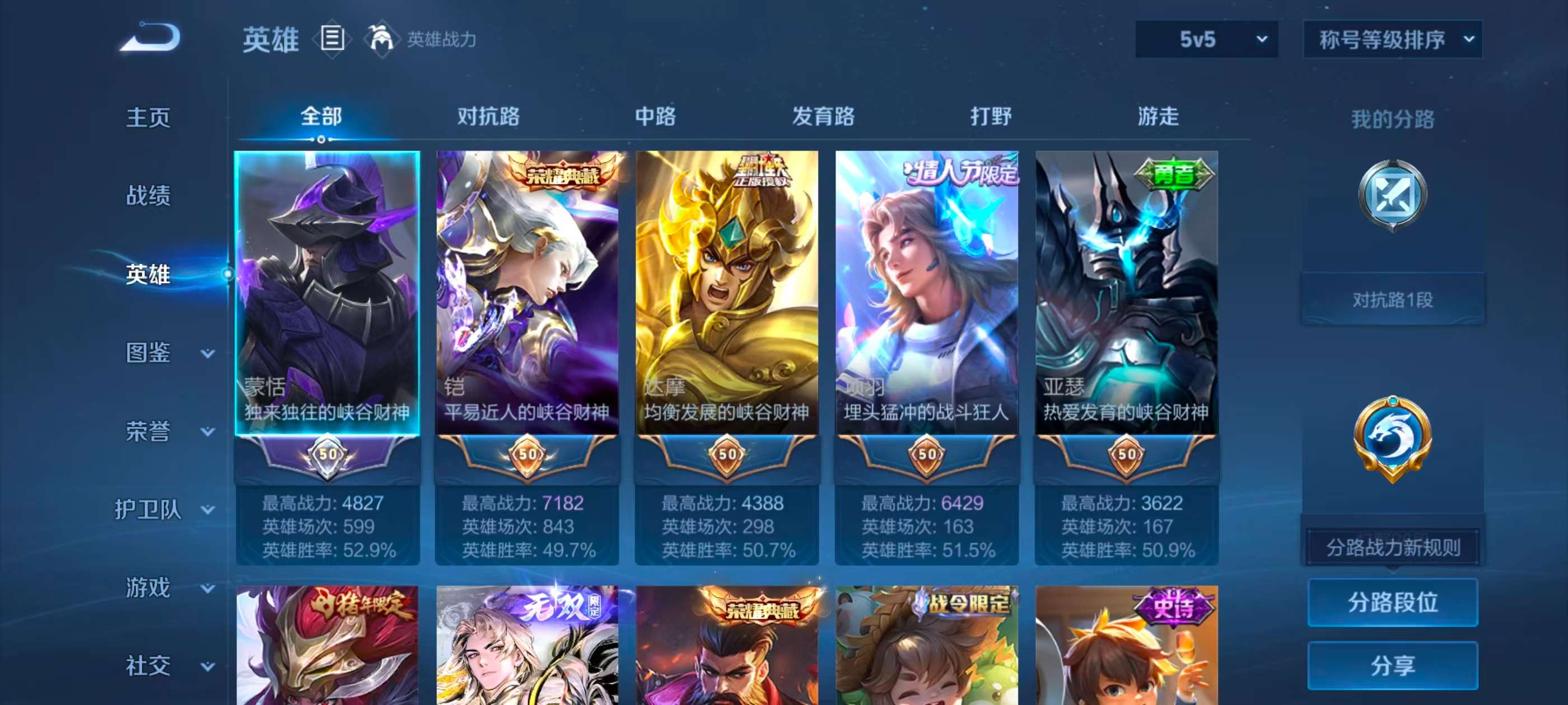 WZCMW4322094王者荣耀账号详情图2