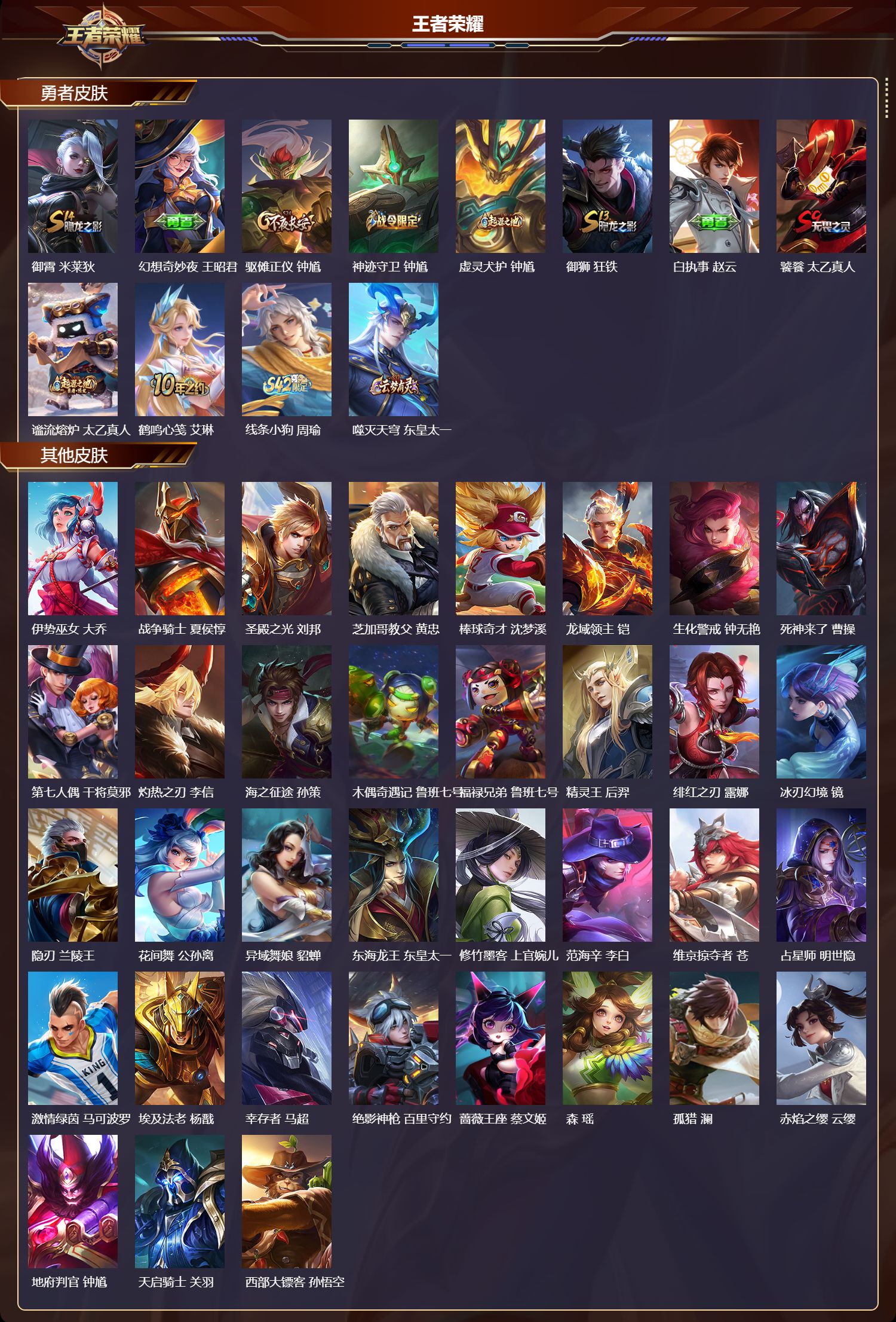 WZQM4304340王者荣耀账号详情图4