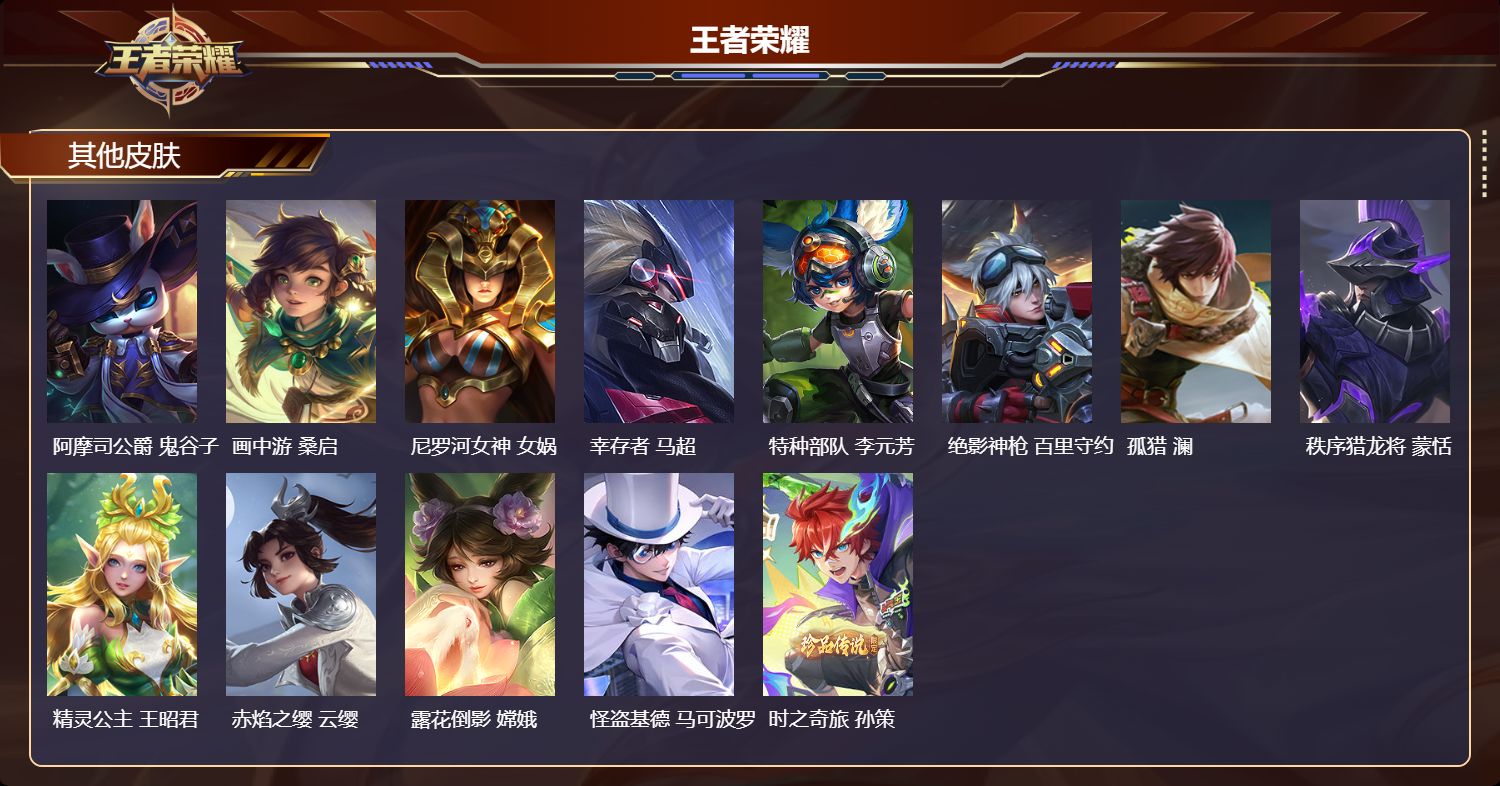 WZCMW4322094王者荣耀账号详情图11