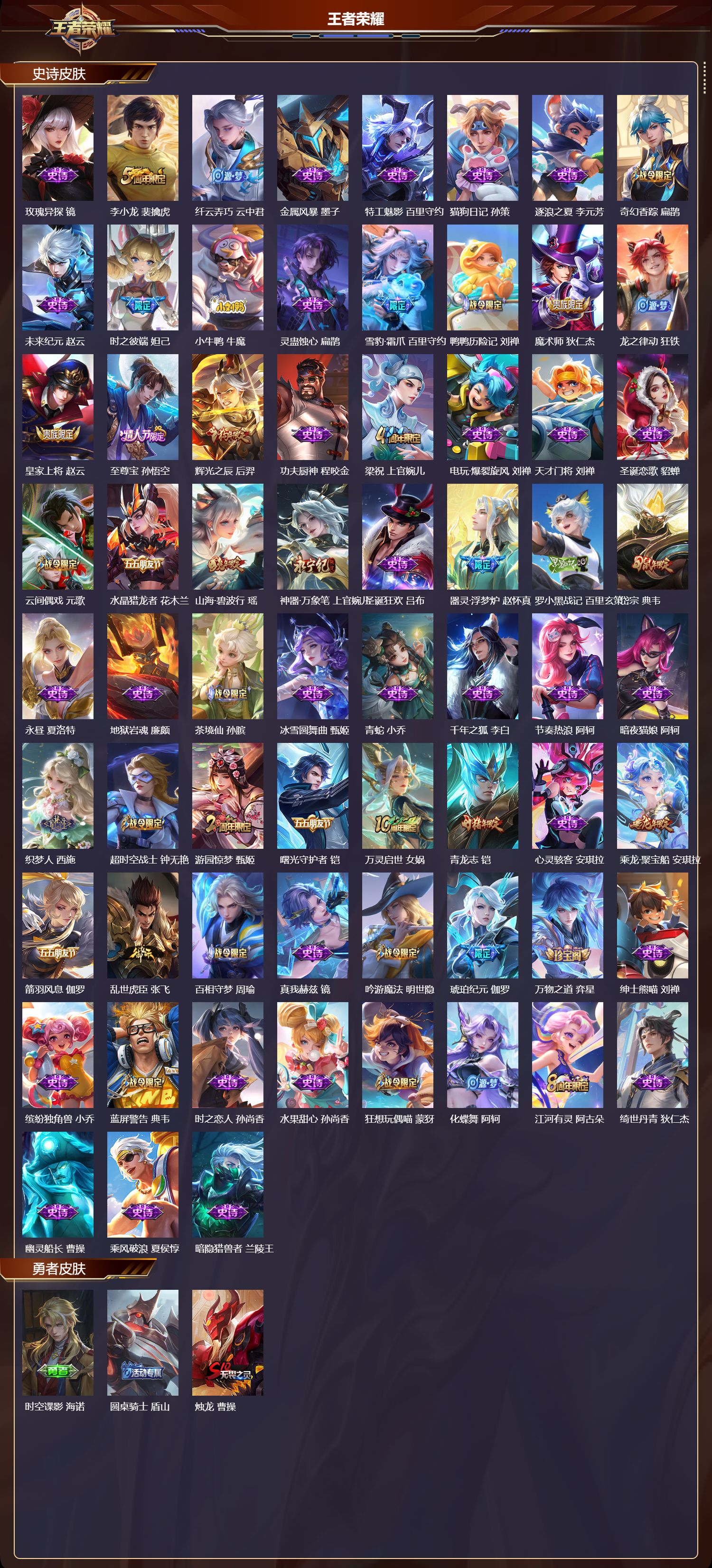 WZMK4302605王者荣耀账号详情图2 WZMK4302605王者荣耀账号详情图2