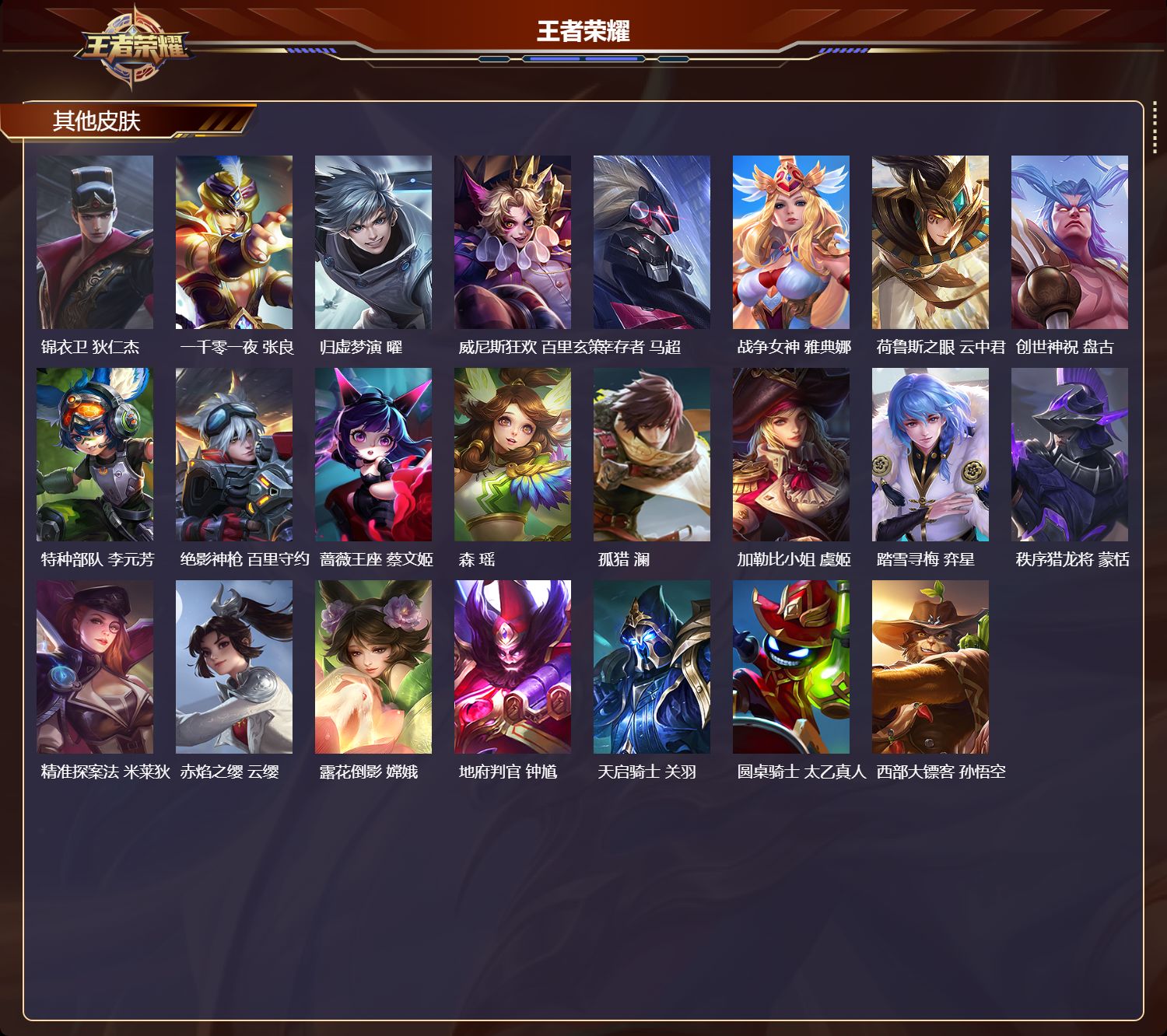 WZQM4304013王者荣耀账号详情图7