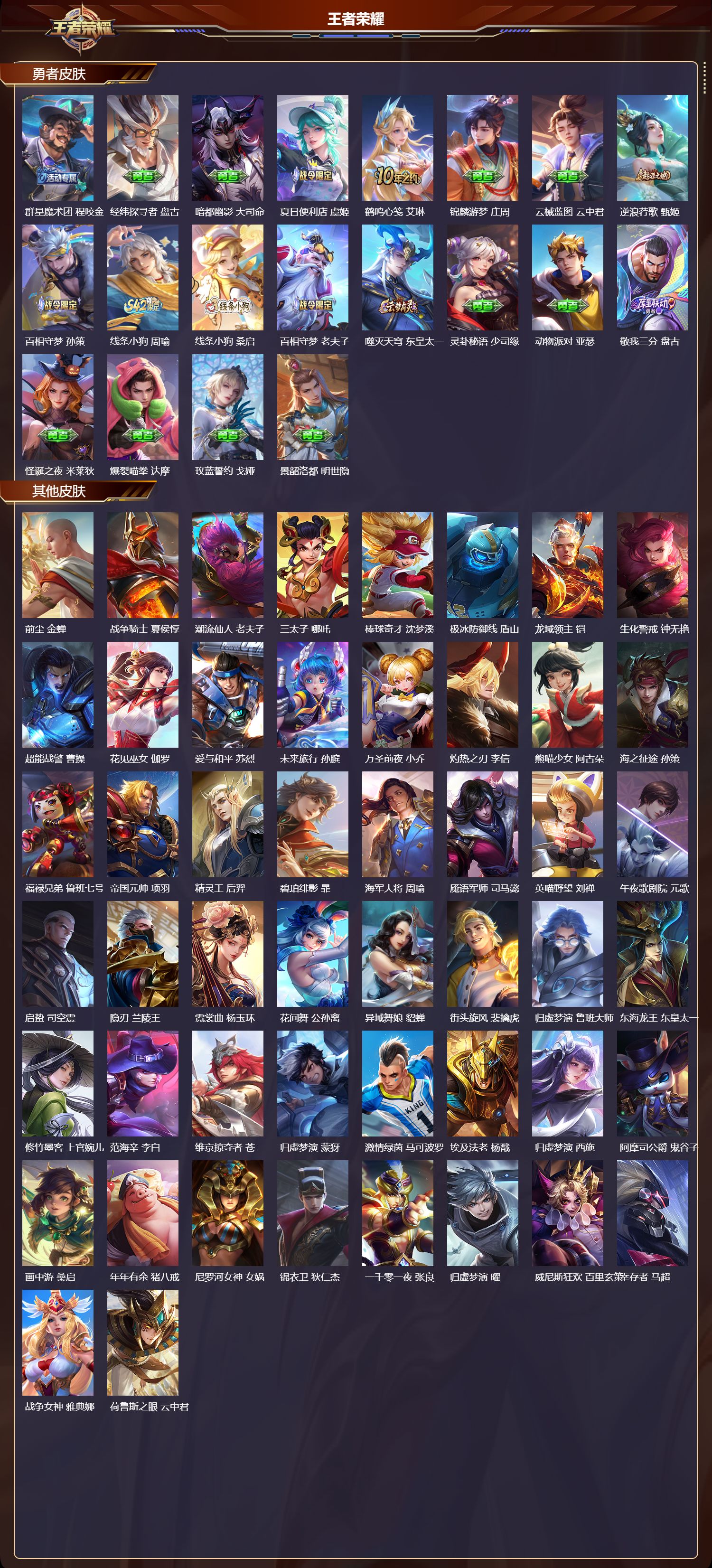 WZQM4303654王者荣耀账号详情图7