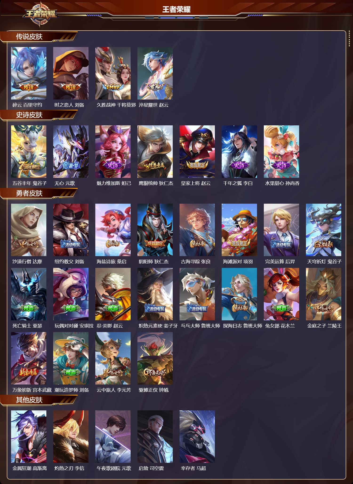 WZMK4302833王者荣耀账号详情图1 WZMK4302833王者荣耀账号详情图1