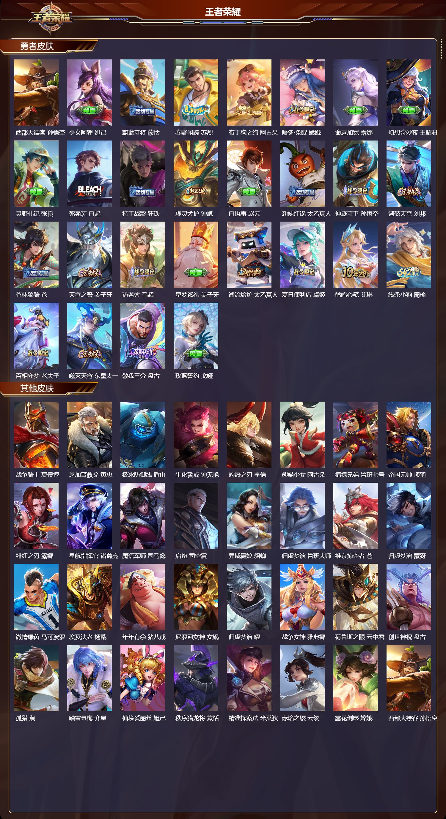 WZQM4303859王者荣耀账号详情图4