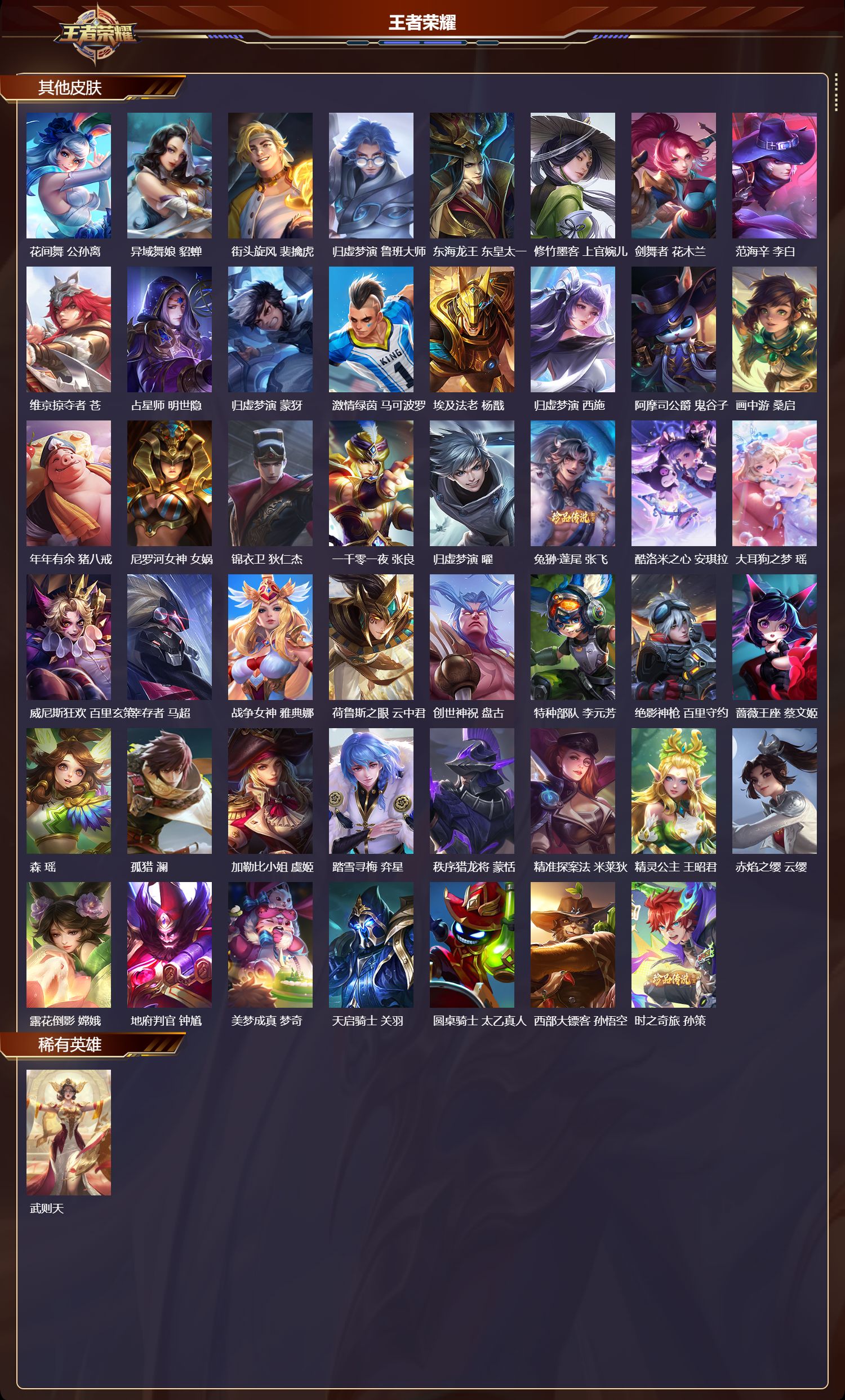 WZQM4303785王者荣耀账号详情图8