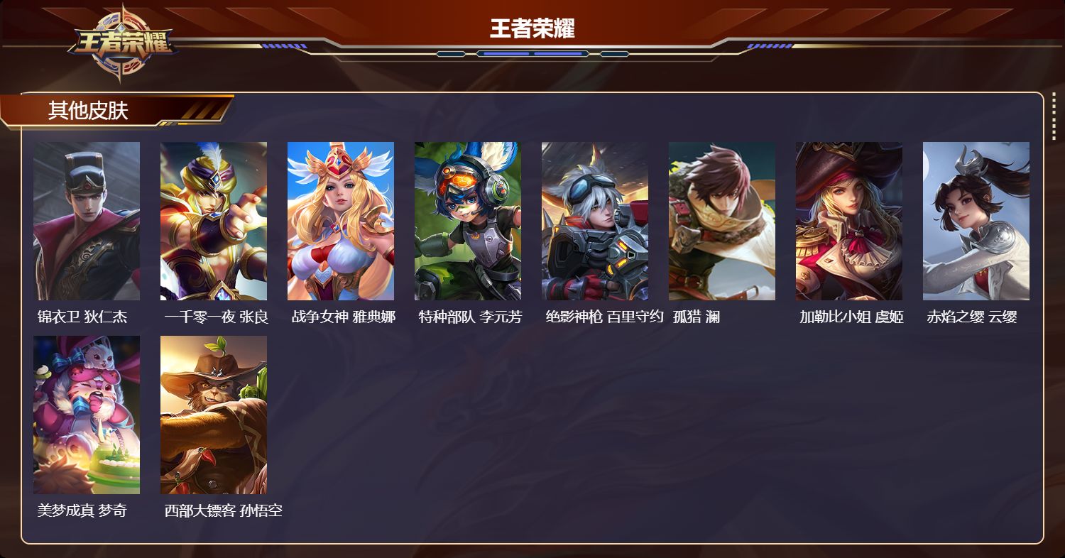 WZQM4302982王者荣耀账号详情图5 WZQM4302982王者荣耀账号详情图5