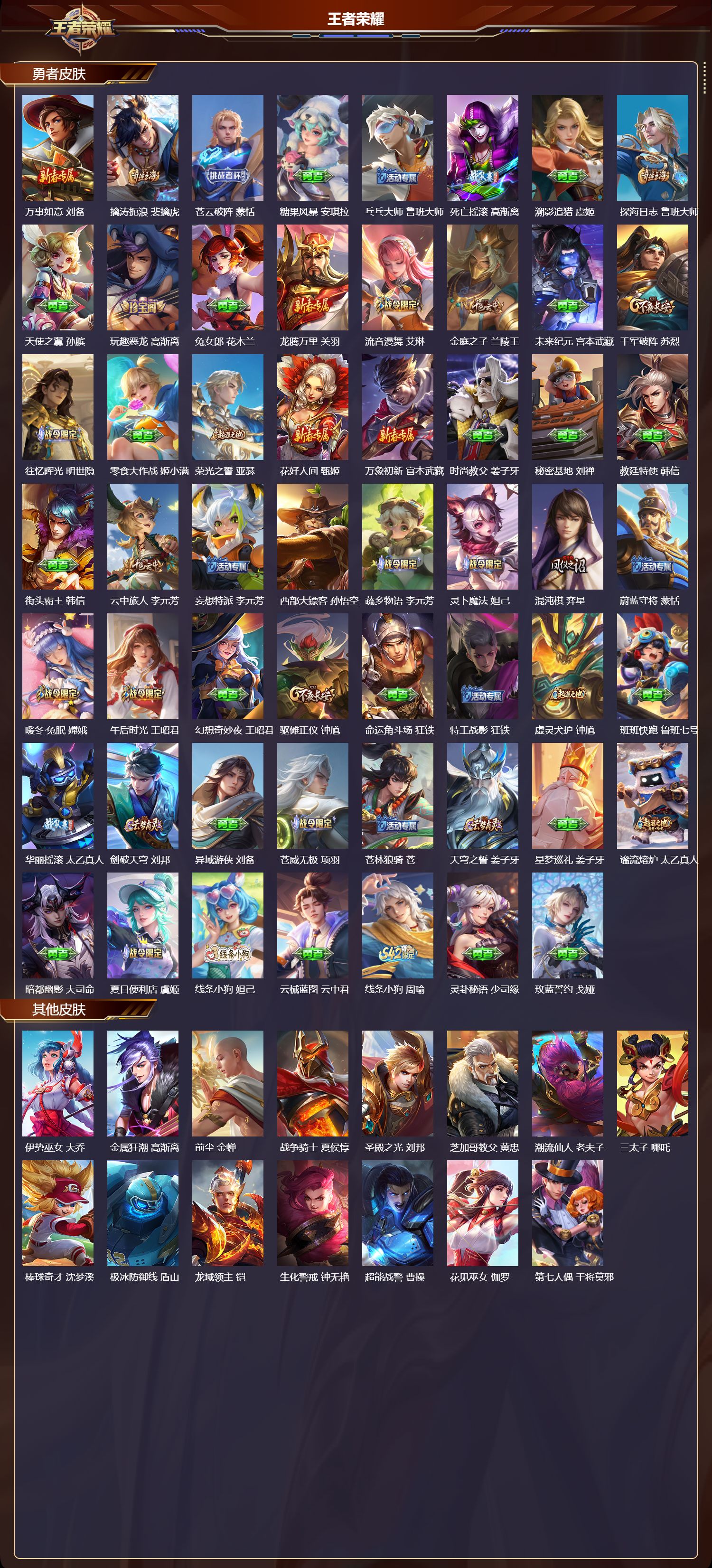 WZQM4303652王者荣耀账号详情图5