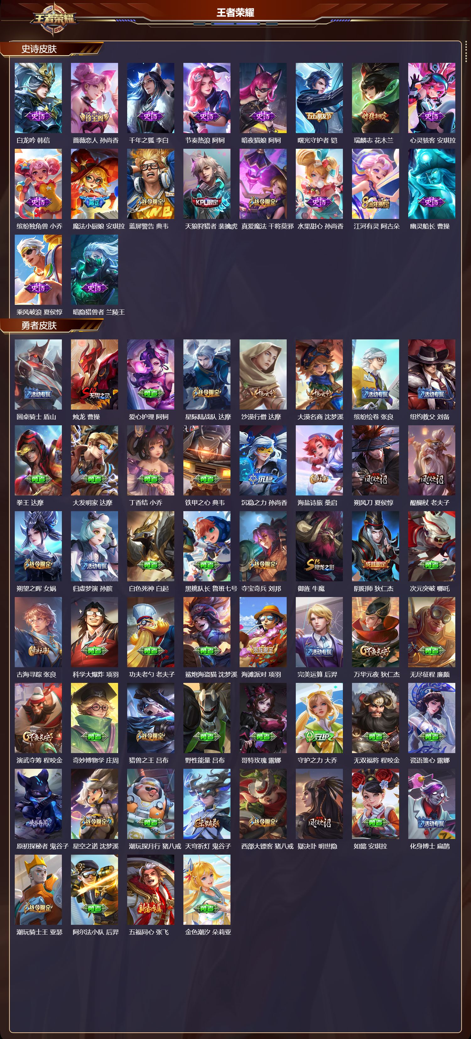 WZMK4302481王者荣耀账号详情图2 WZMK4302481王者荣耀账号详情图2