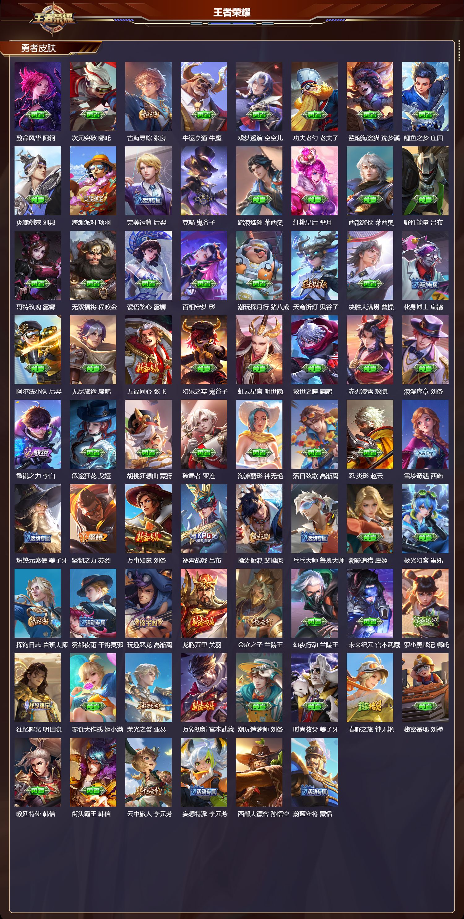 WZMK4302437王者荣耀账号详情图3 WZMK4302437王者荣耀账号详情图3