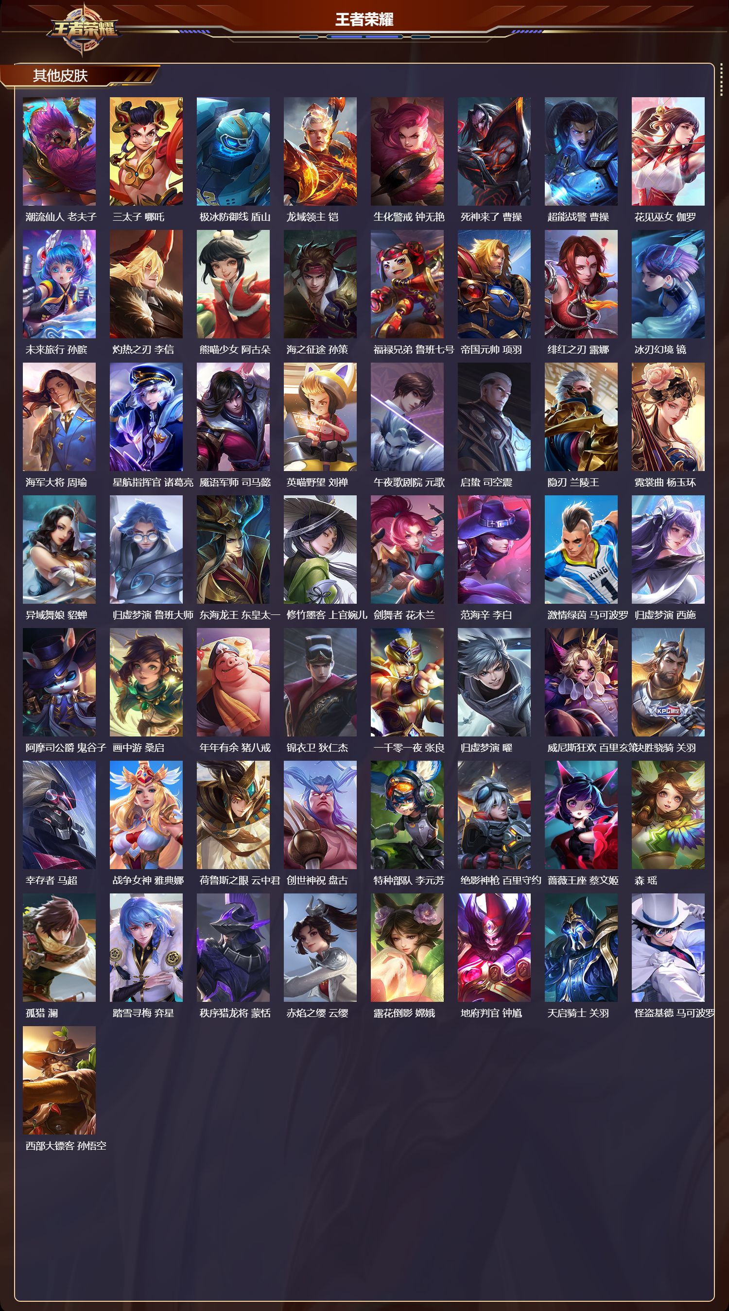 WZQM4304731王者荣耀账号详情图5