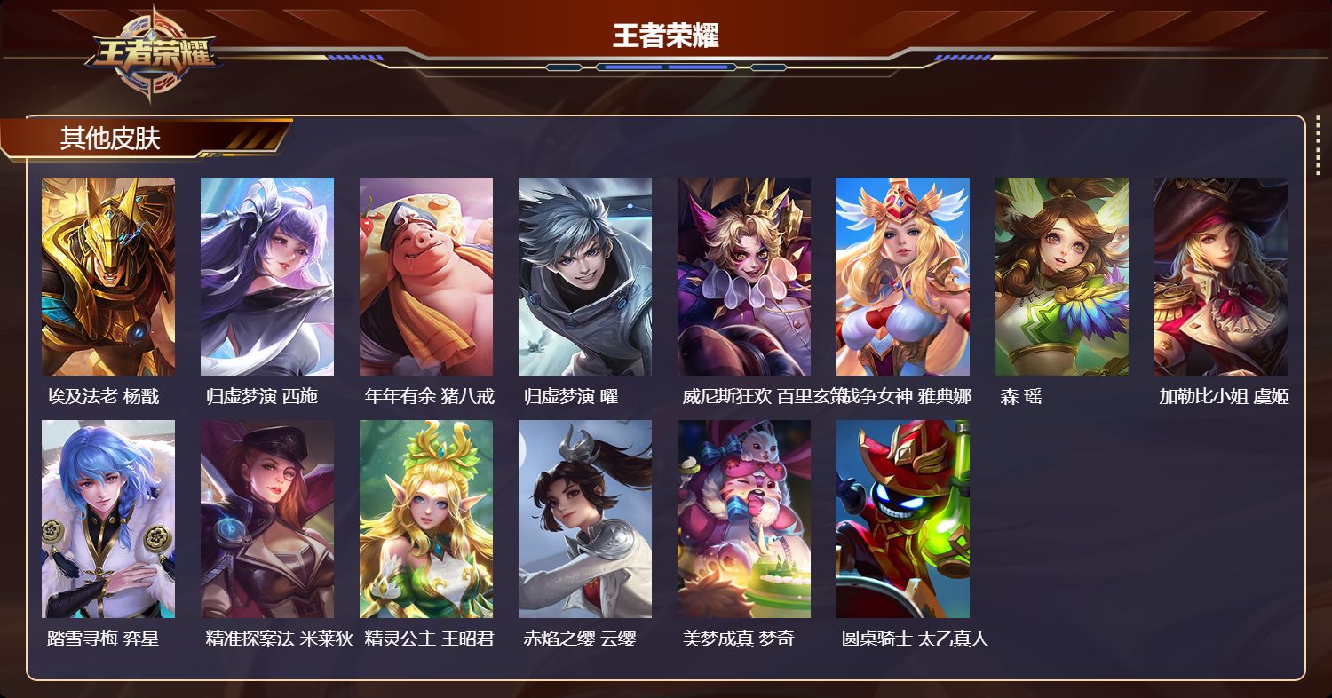 WZMK4302492王者荣耀账号详情图4 WZMK4302492王者荣耀账号详情图4