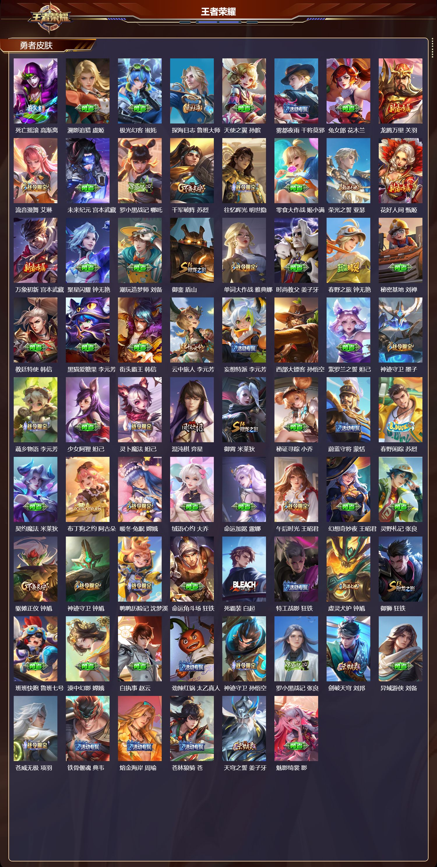 WZQM4304574王者荣耀账号详情图7