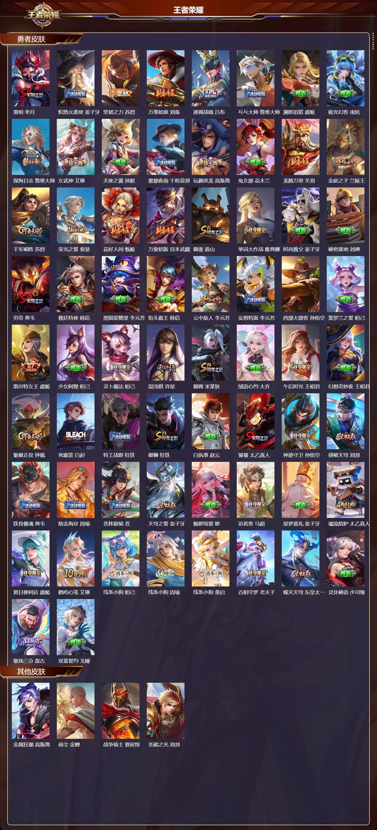 WZMK4302438王者荣耀账号详情图3 WZMK4302438王者荣耀账号详情图3