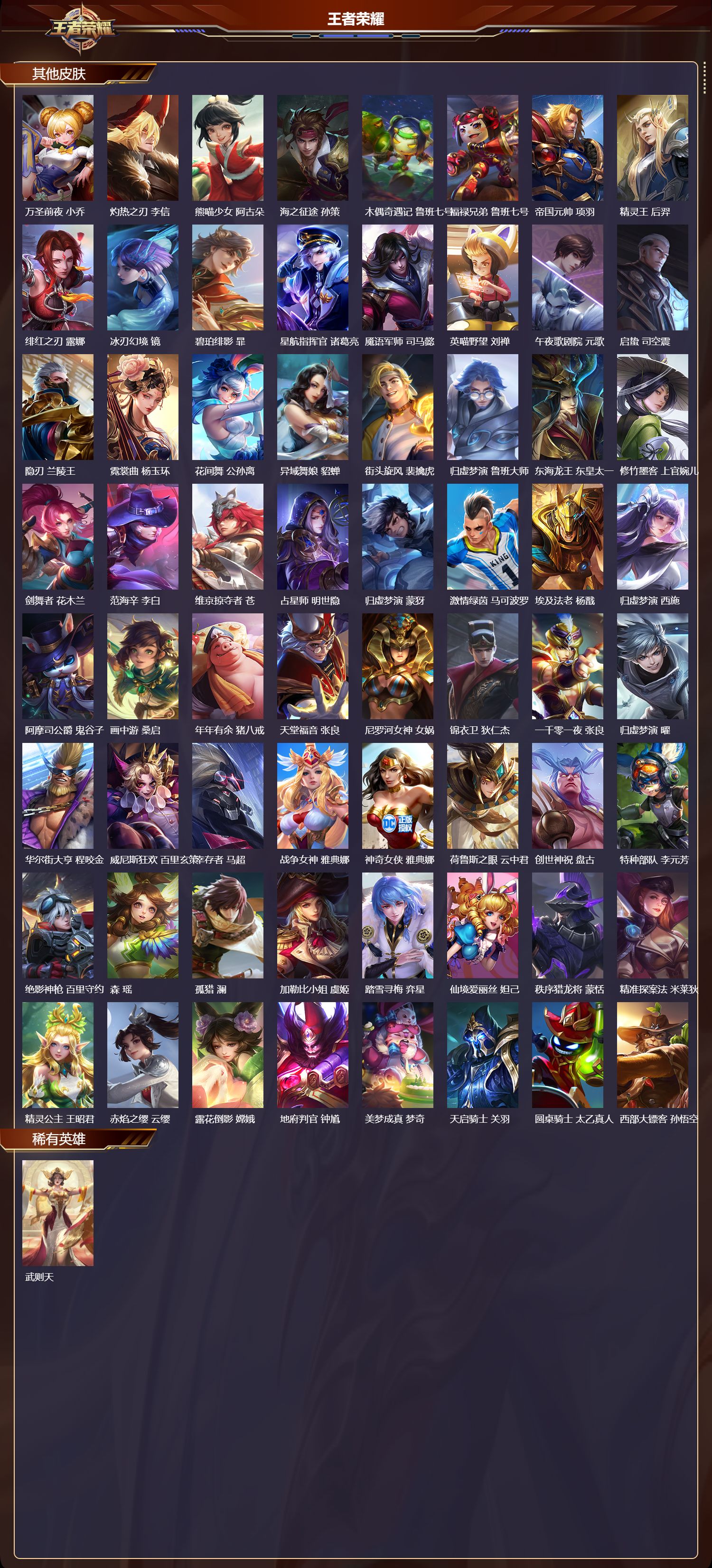 WZQM4303531王者荣耀账号详情图7