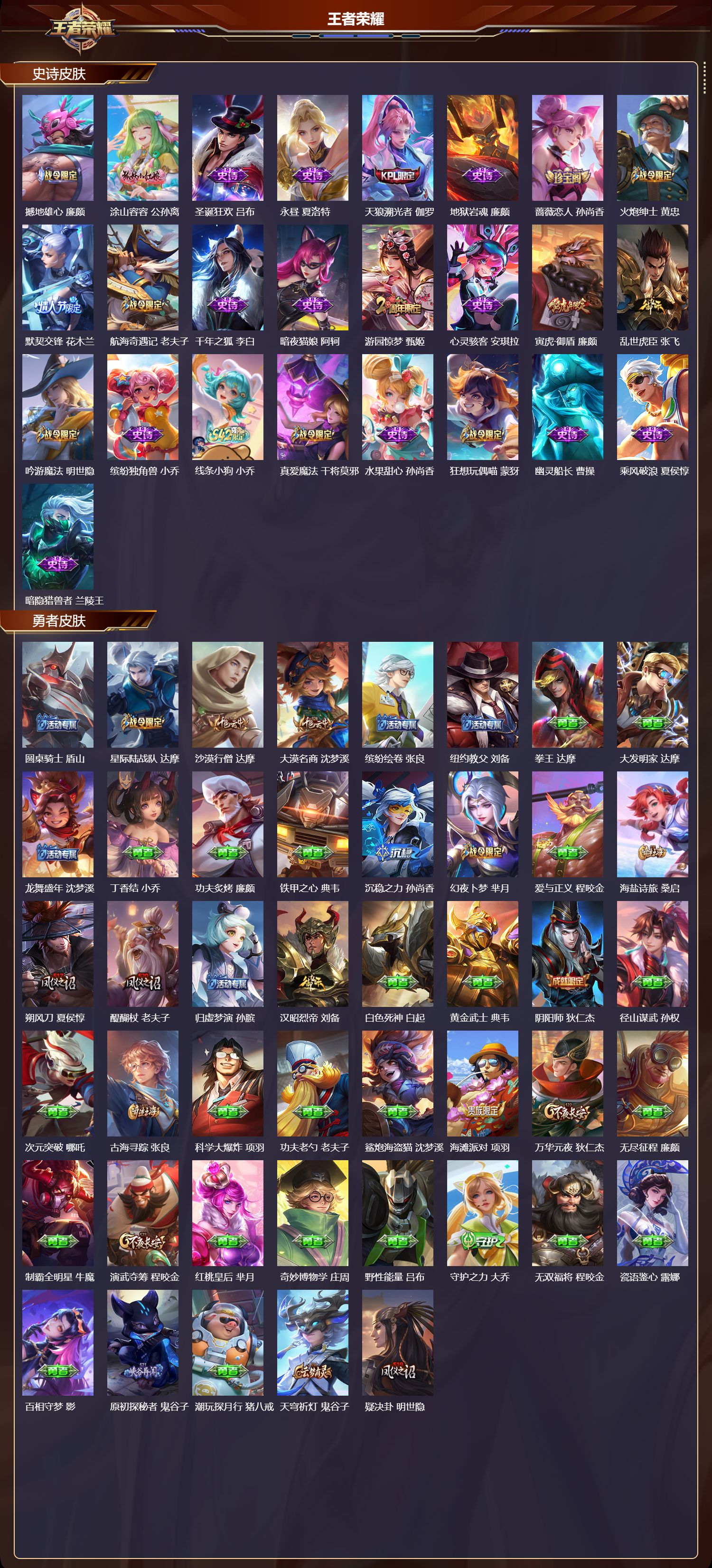 WZMK4302373王者荣耀账号详情图2