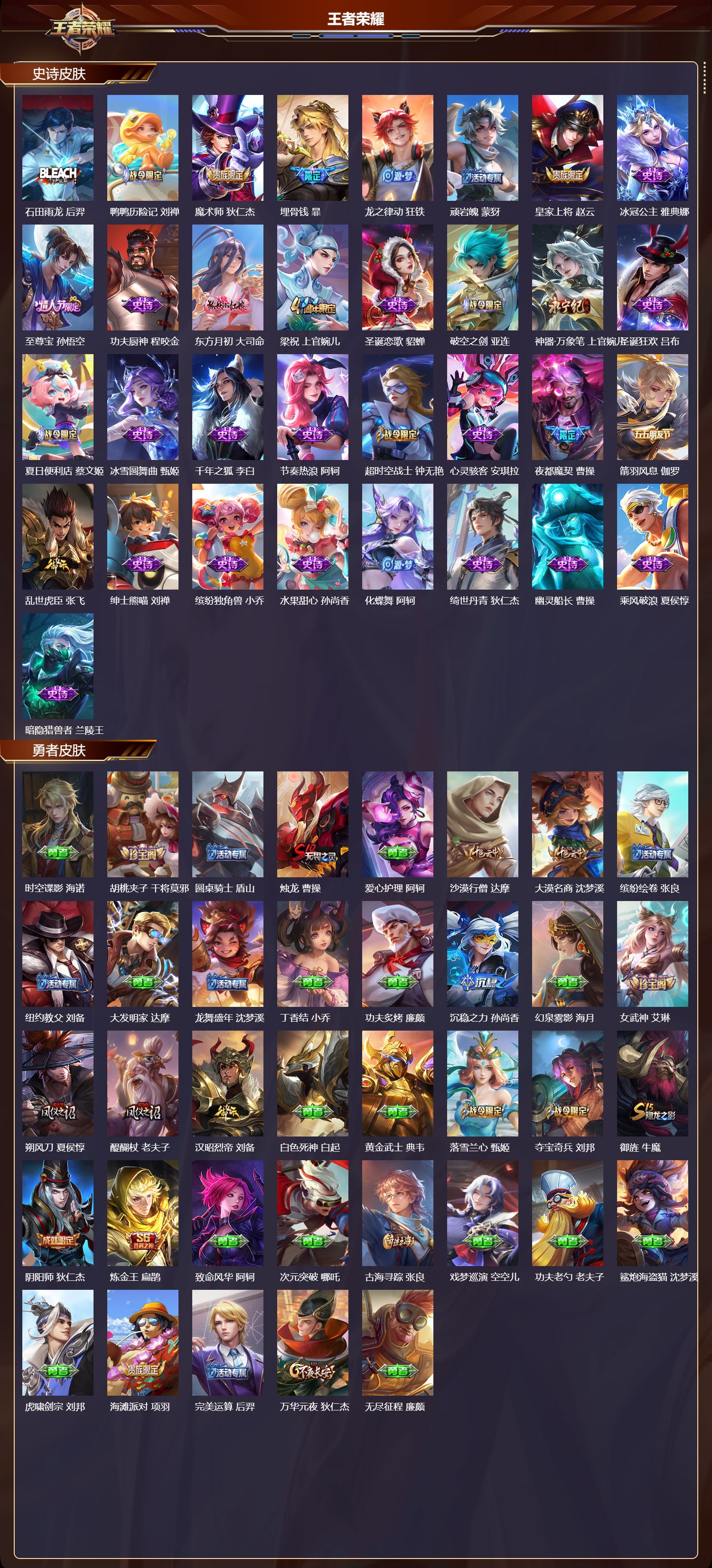 WZQM4303976王者荣耀账号详情图3