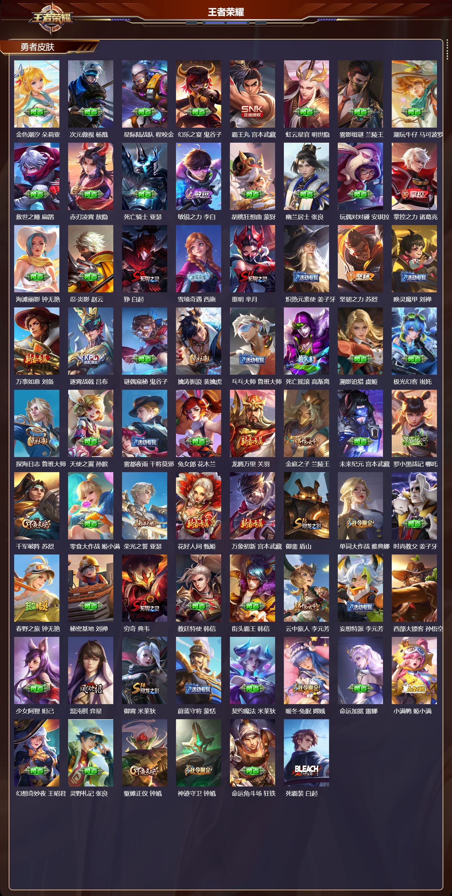 WZQM4303878王者荣耀账号详情图6