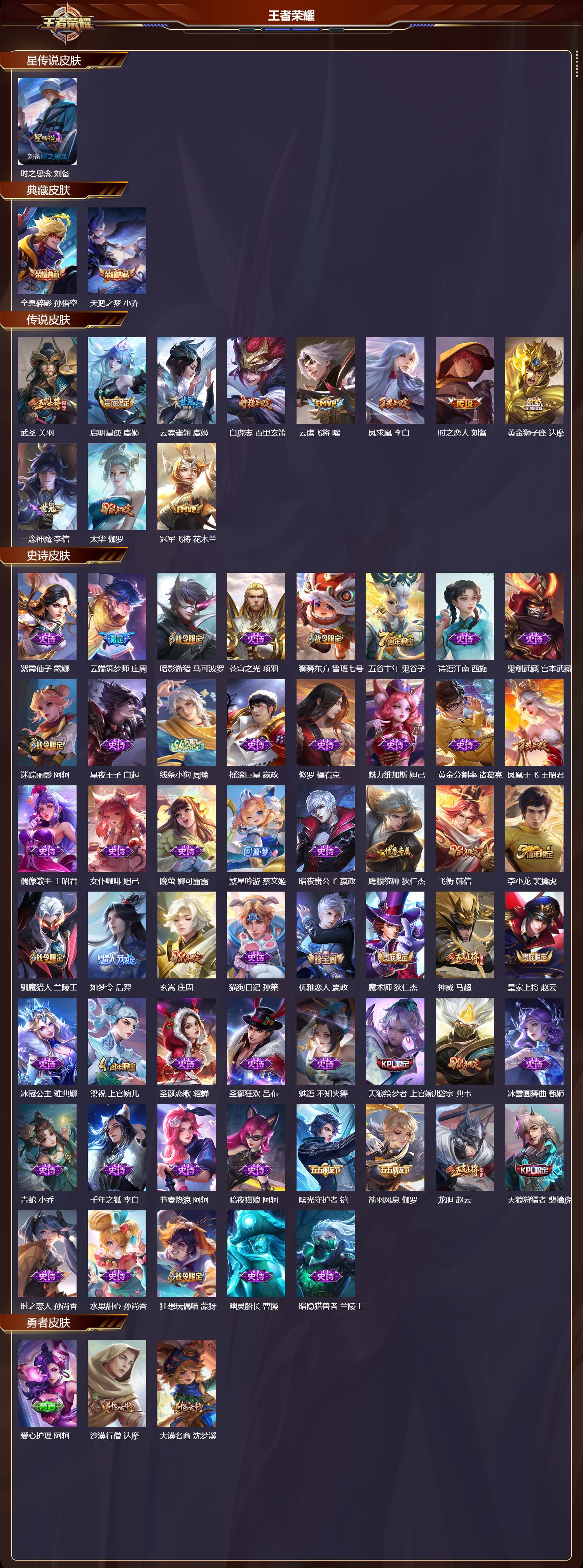 WZQM4301979王者荣耀账号详情图2 WZQM4301979王者荣耀账号详情图2