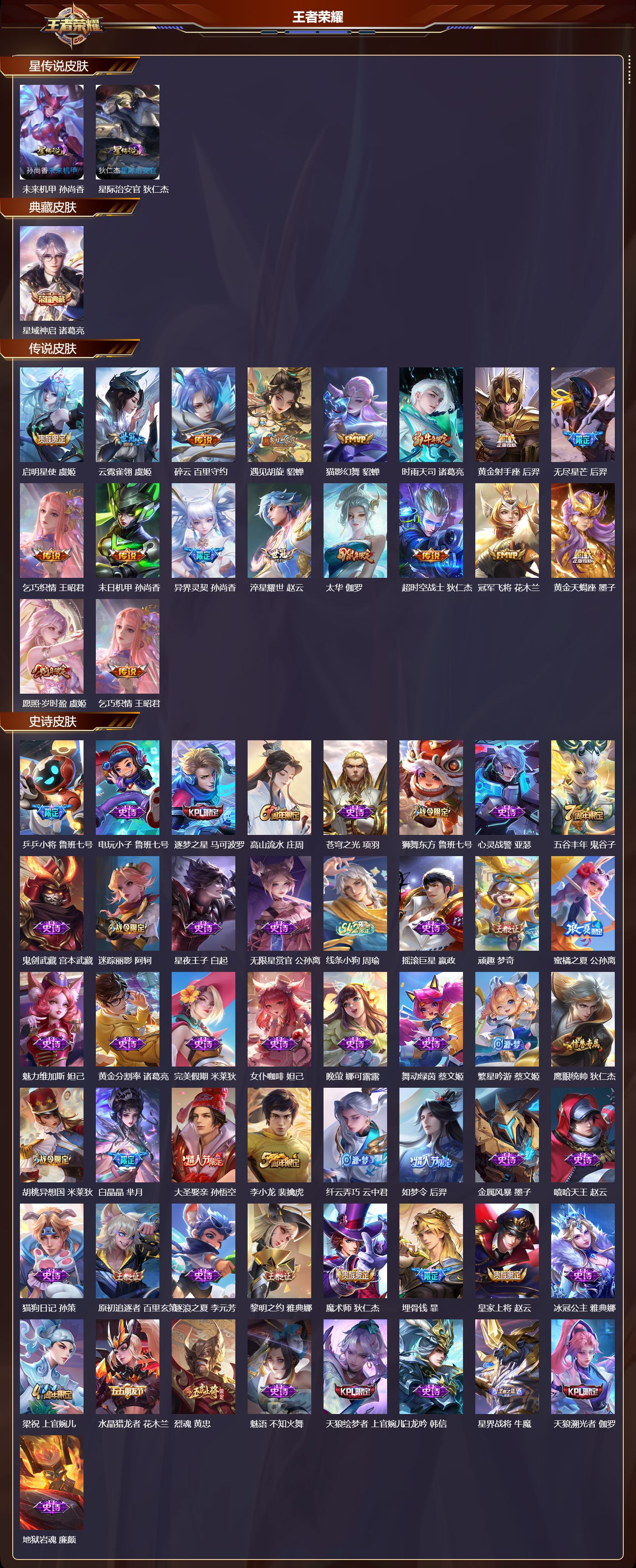 WZMK4302864王者荣耀账号详情图1 WZMK4302864王者荣耀账号详情图1