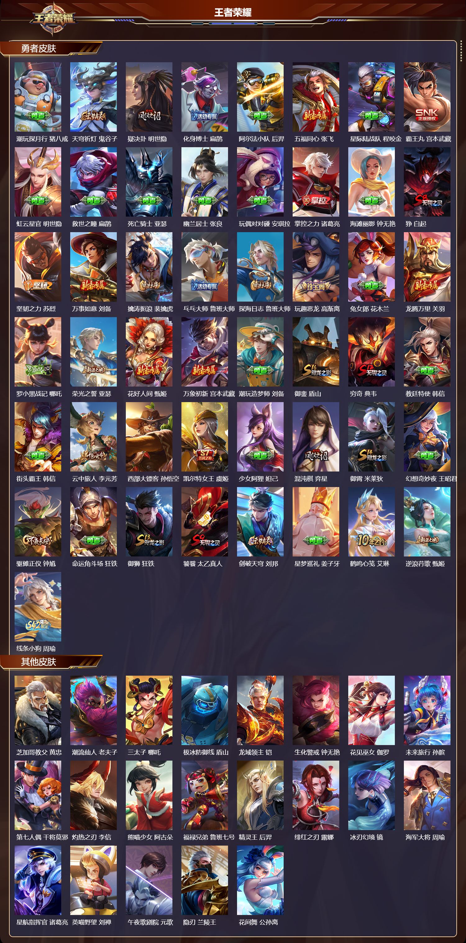 WZMK4301965王者荣耀账号详情图2 WZMK4301965王者荣耀账号详情图2