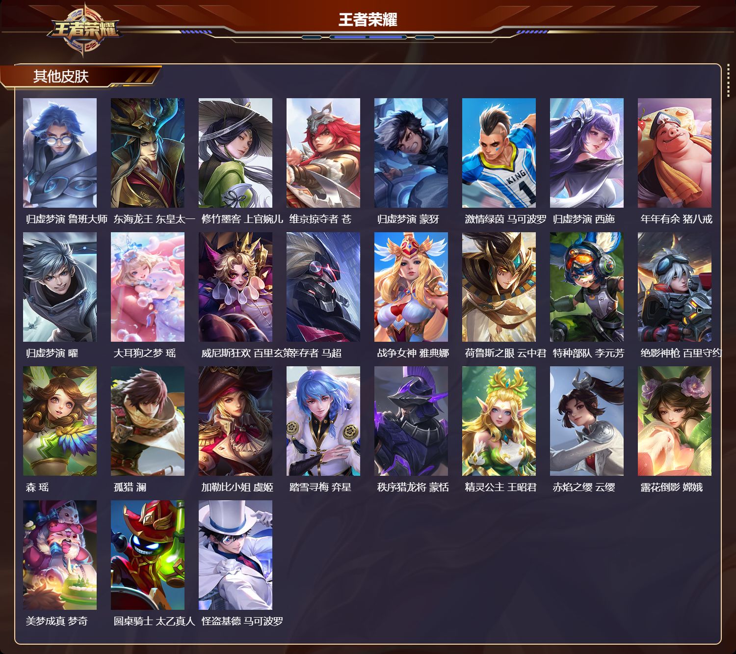 WZQM4304605王者荣耀账号详情图6