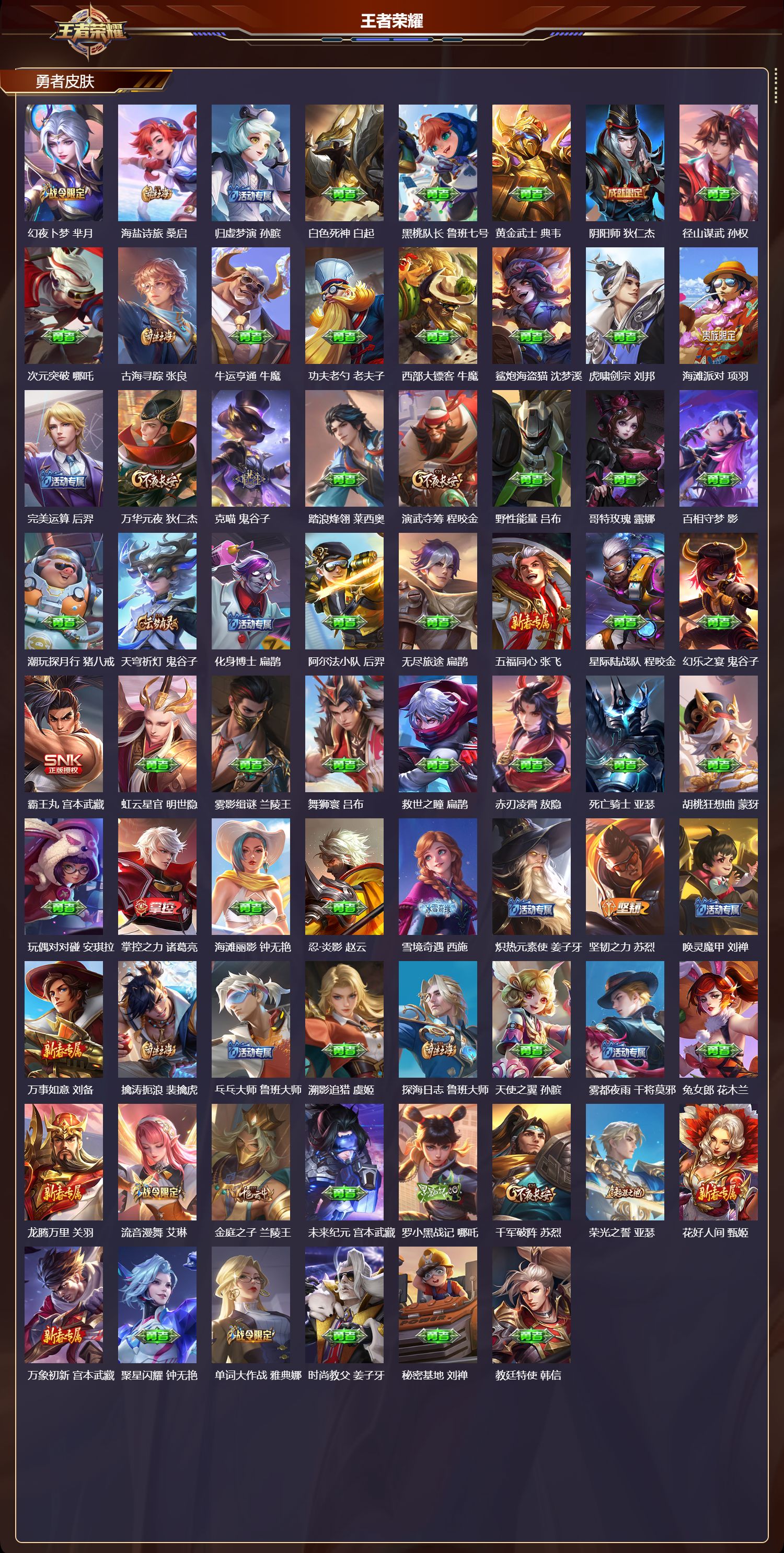 WZCMW4322094王者荣耀账号详情图9