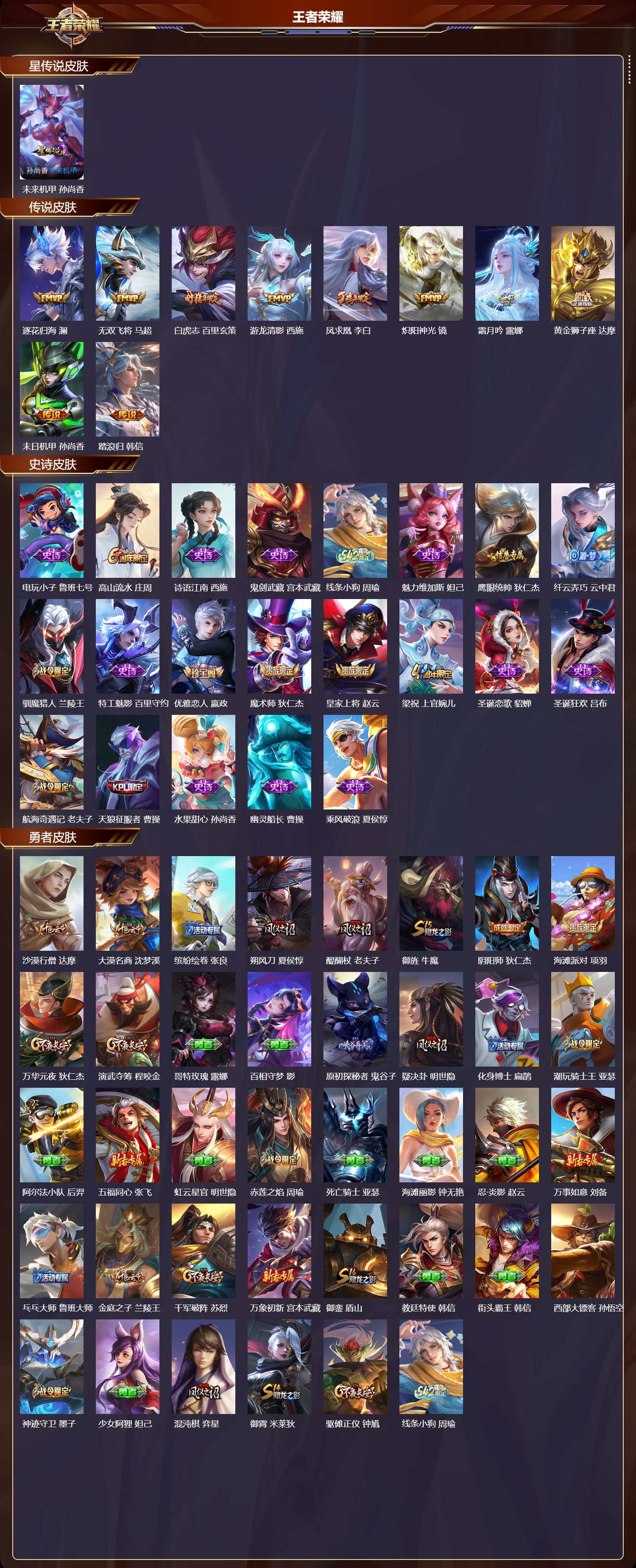 WZQM4303530王者荣耀账号详情图2 WZQM4303530王者荣耀账号详情图2