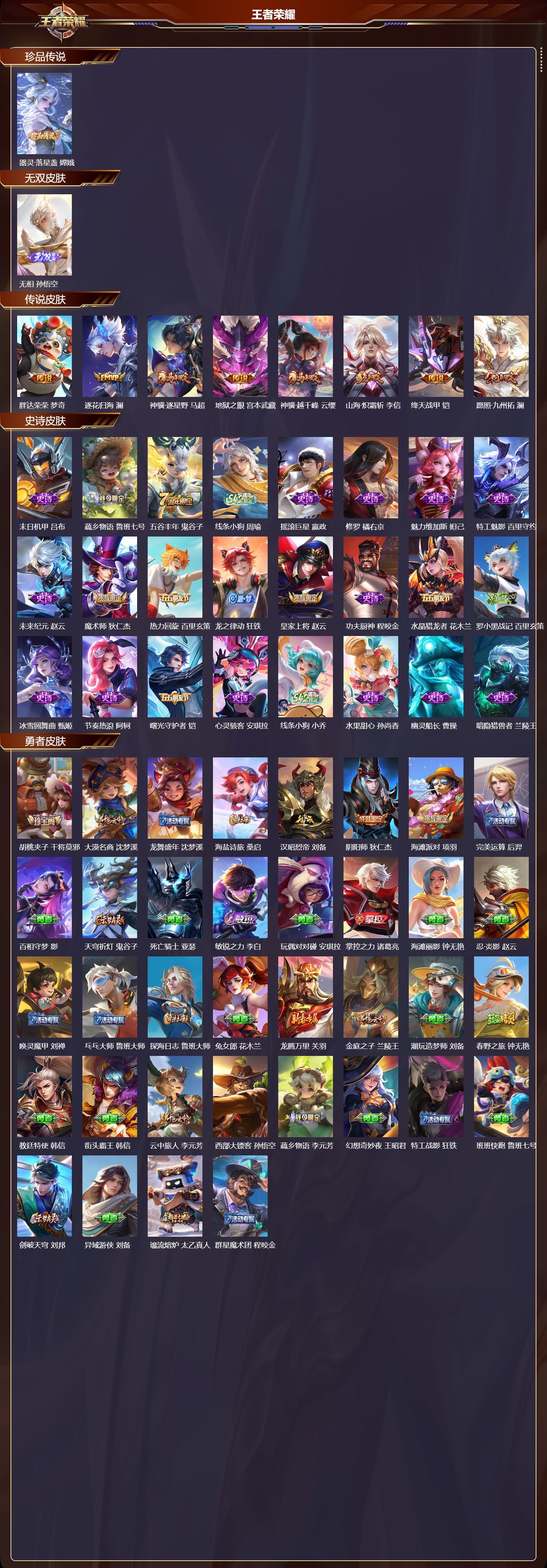 WZCMW4322241王者荣耀账号详情图5